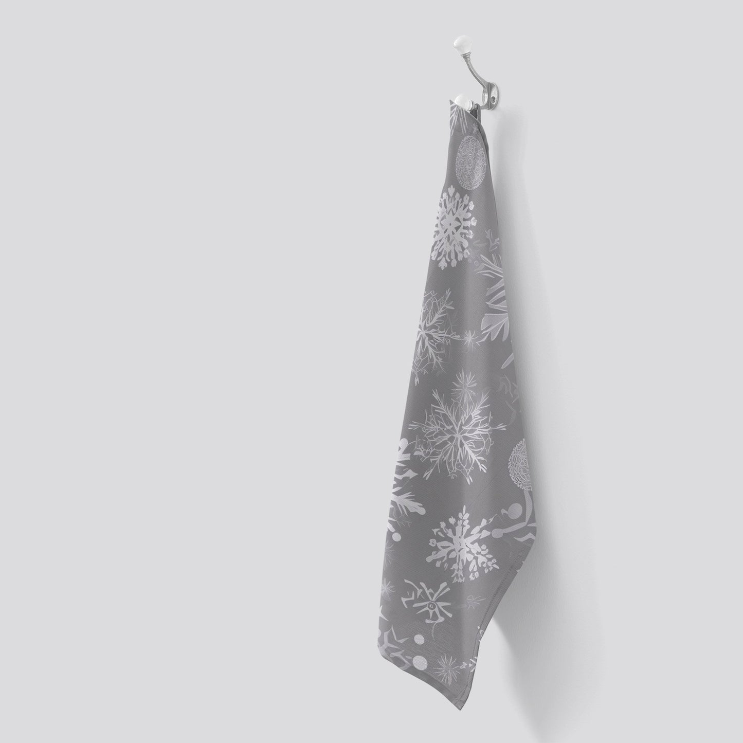 Snowflakes Tea Towel