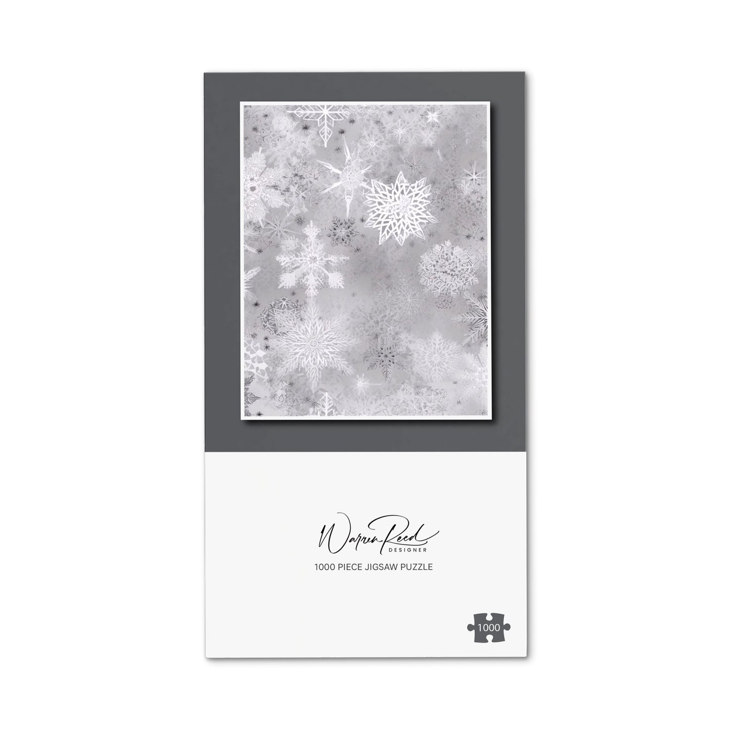 Slowflakes And Ice Jigsaw Puzzle