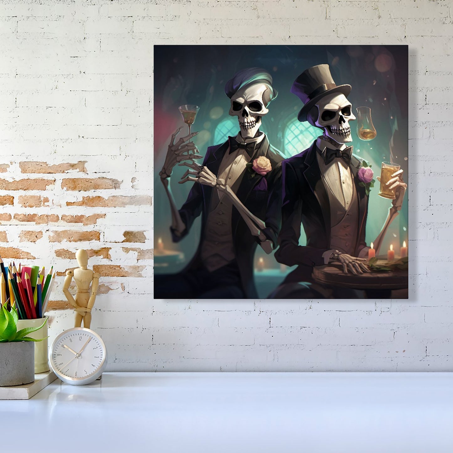 Dressed In Their Best Canvas
