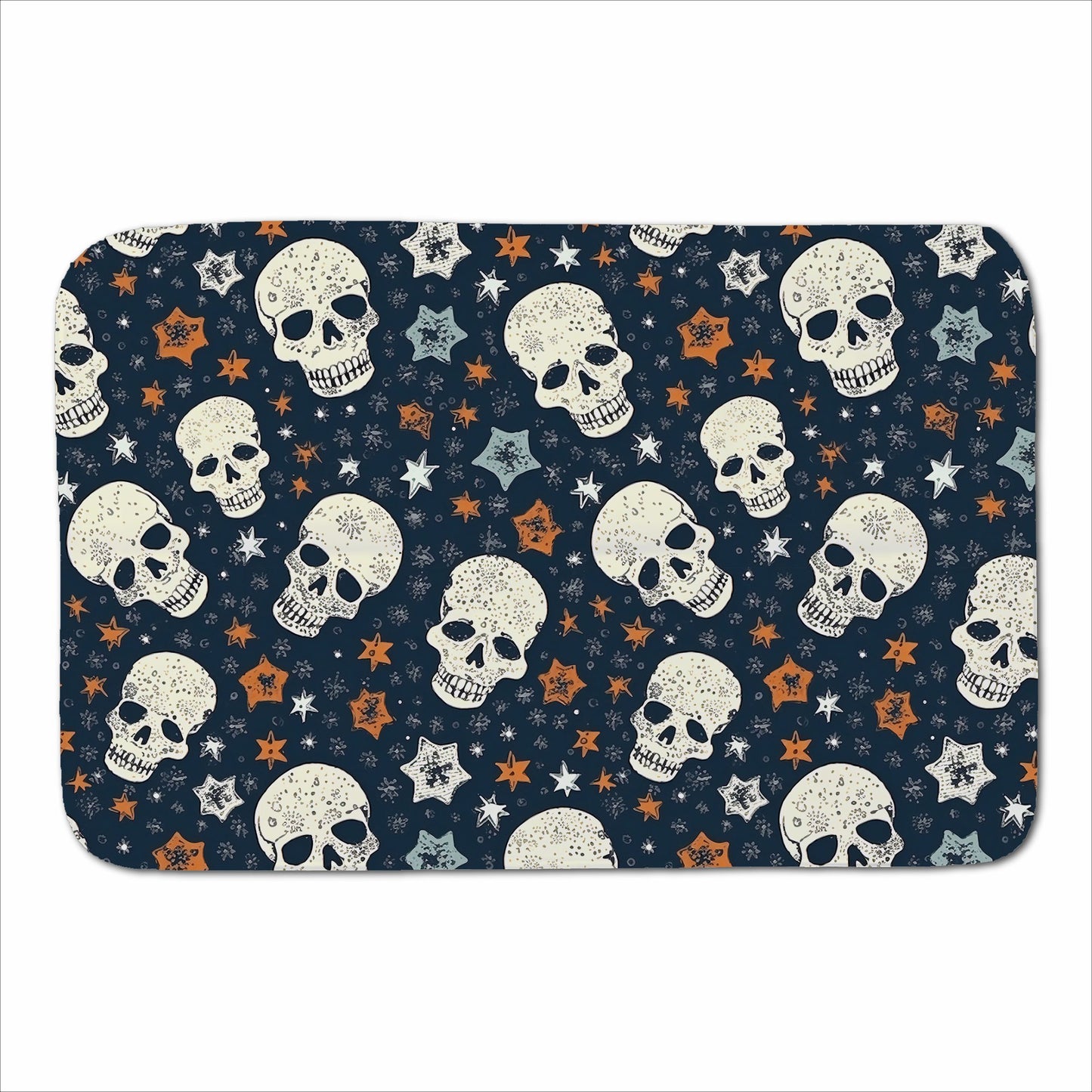 Skulls And Stars Sherpa Blanket