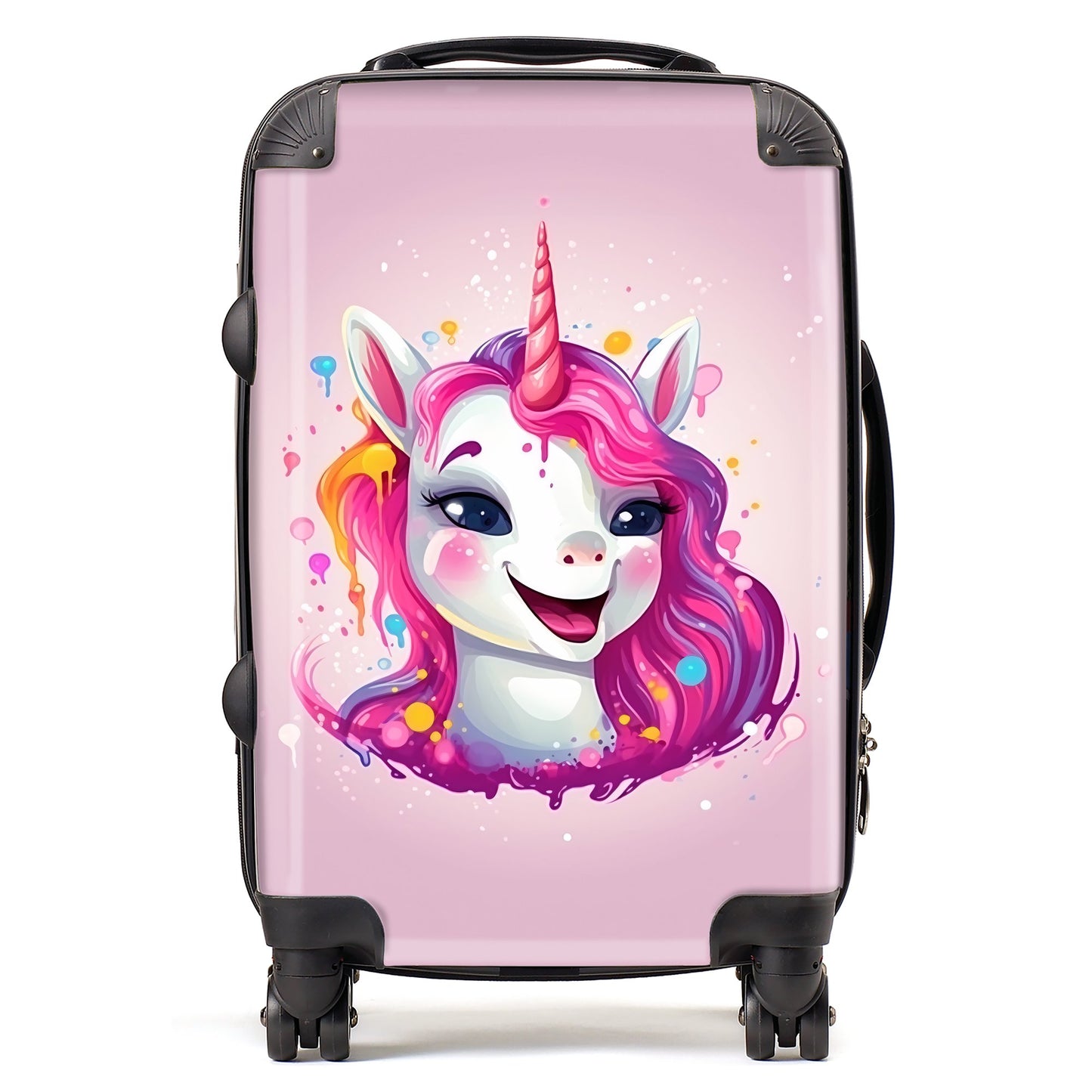 Happy Unicorn Splashart Suitcase