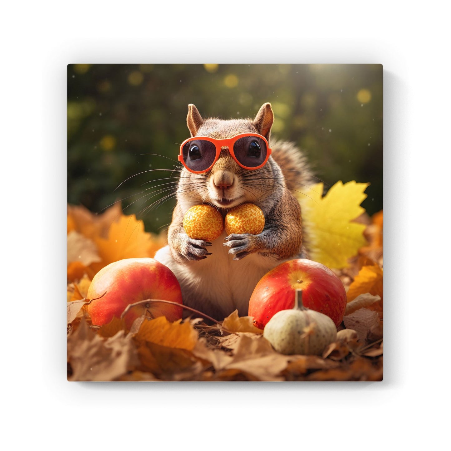 Nuts For Winter Canvas
