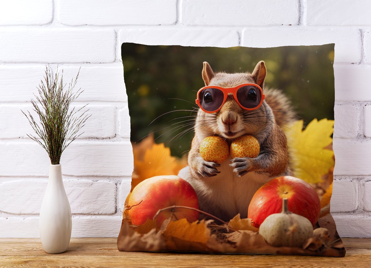 Nuts For Winter Cushions