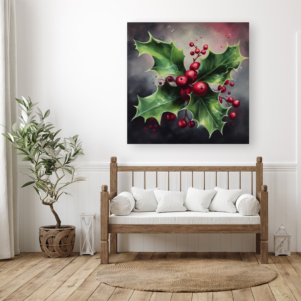 Splashart Holly Canvas