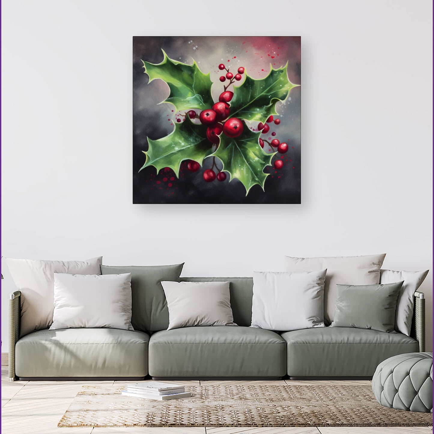 Splashart Holly Canvas