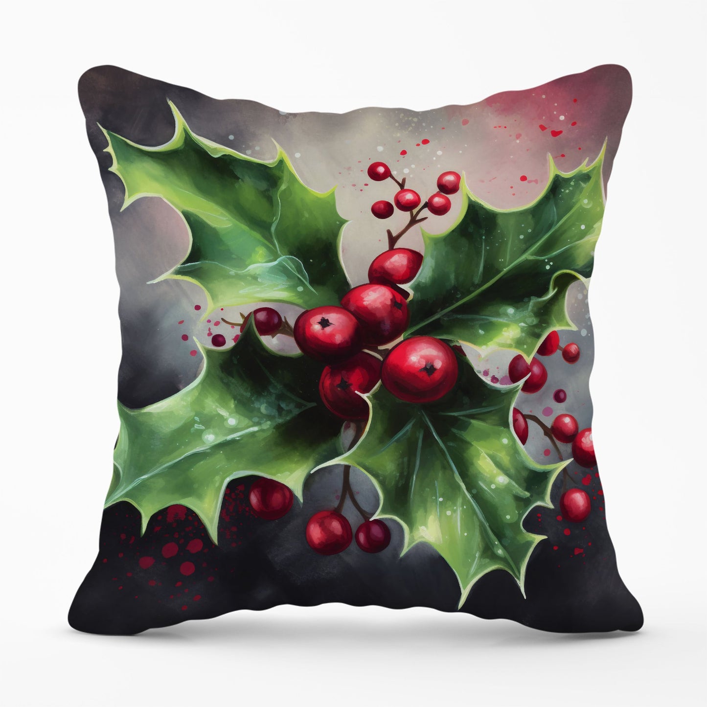 Splashart Holly Cushions