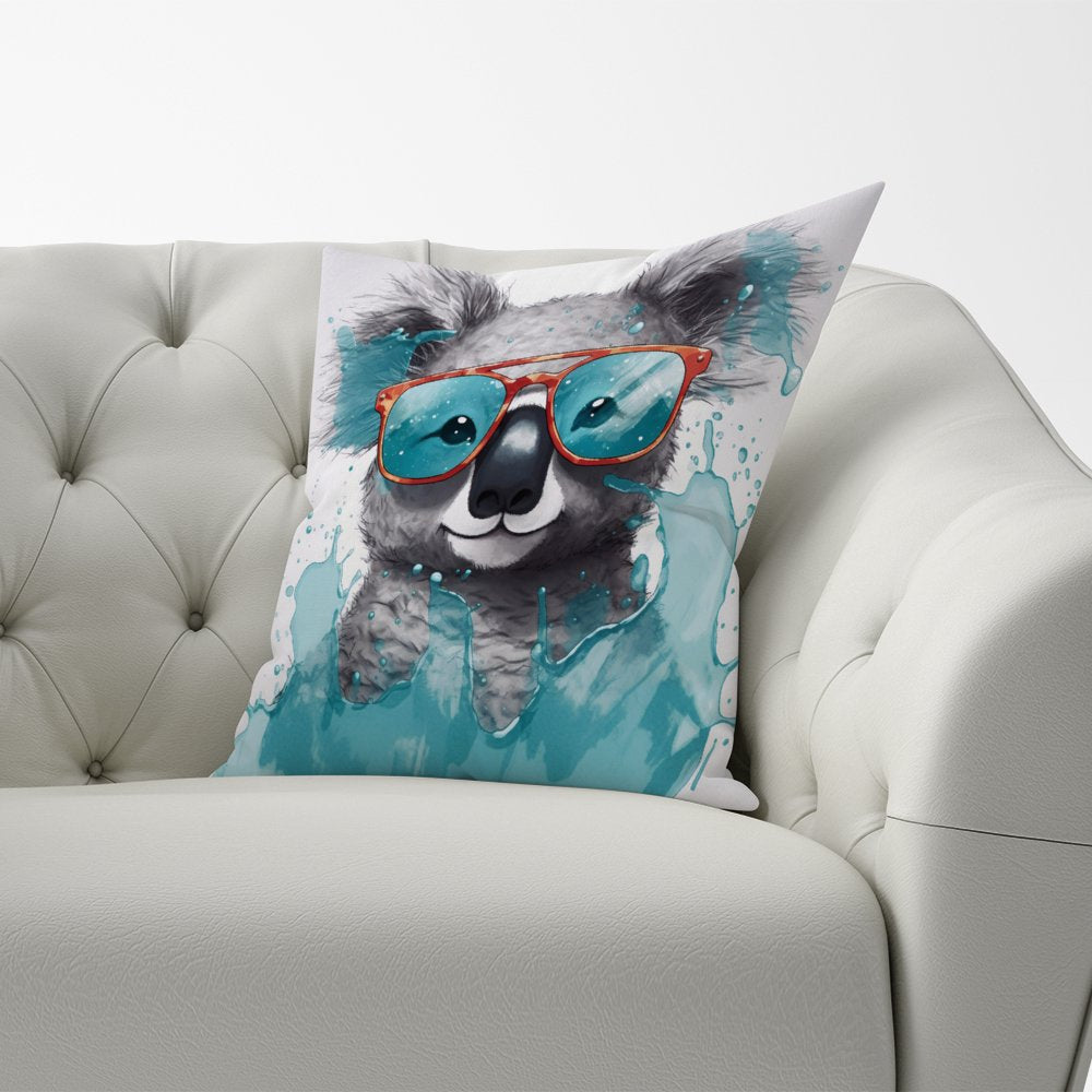 Splashart Koala In Glasses Cushions