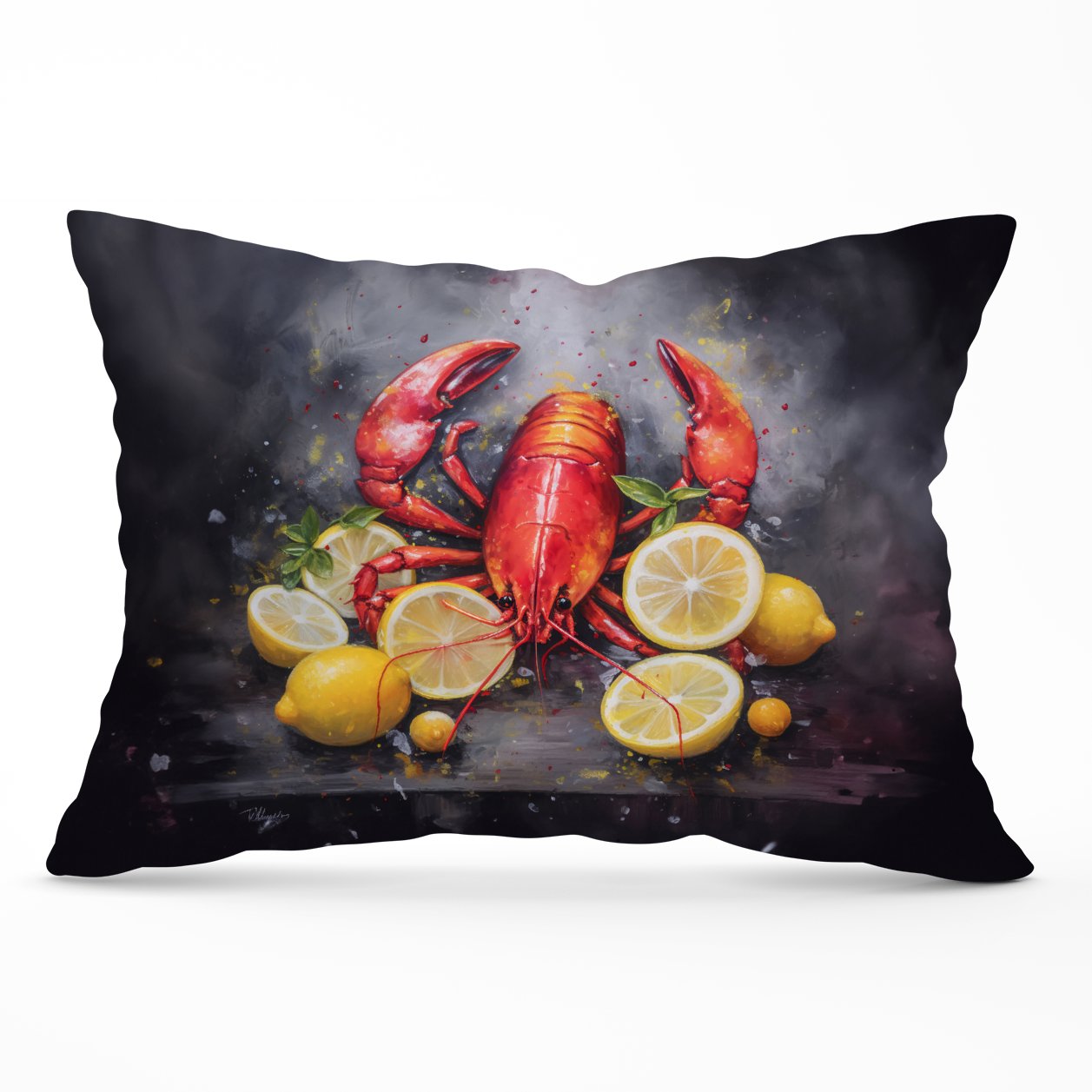 Lobster And Lemons Cushions