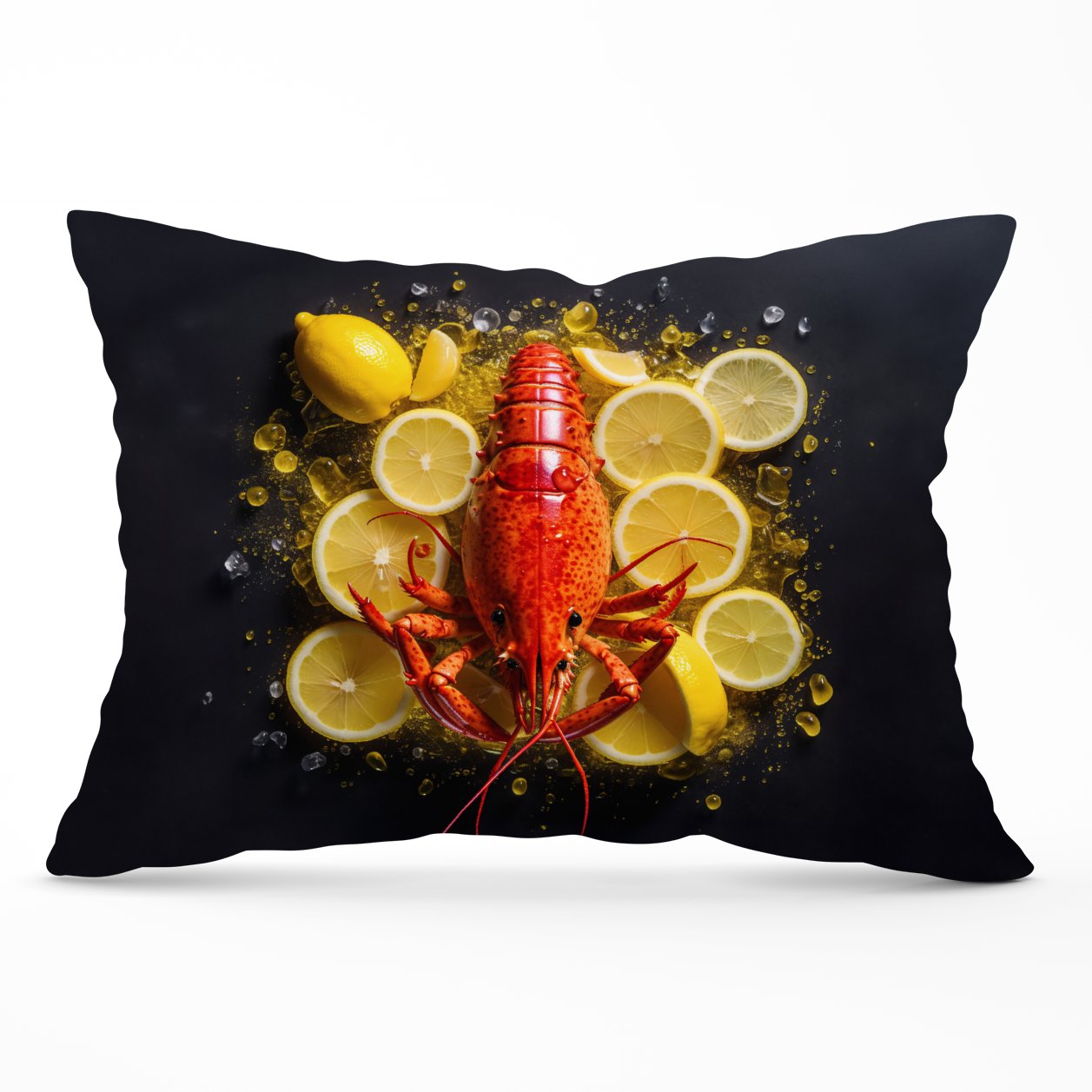 Lobster On Lemons Cushions