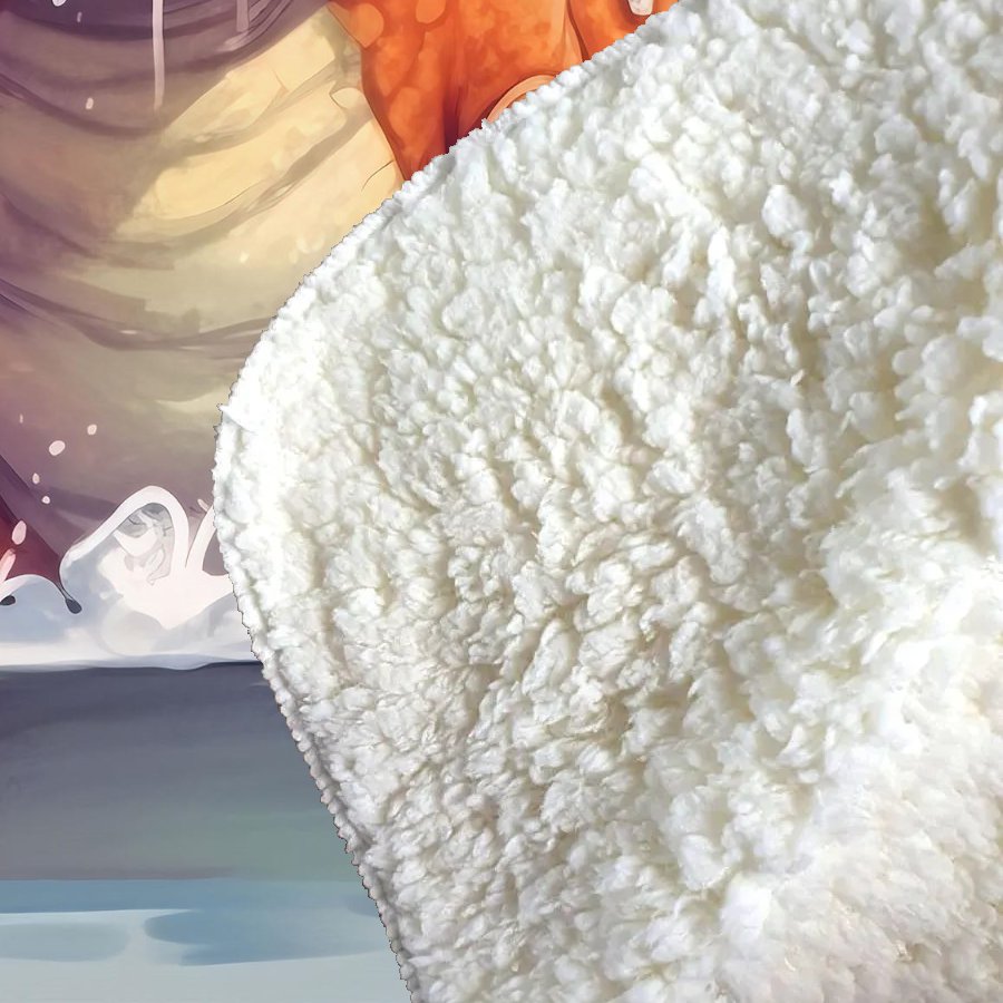 Dino Having A Splash Sherpa Blanket