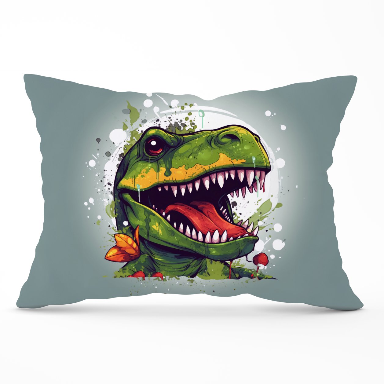 Laughing T-Rex Cushions