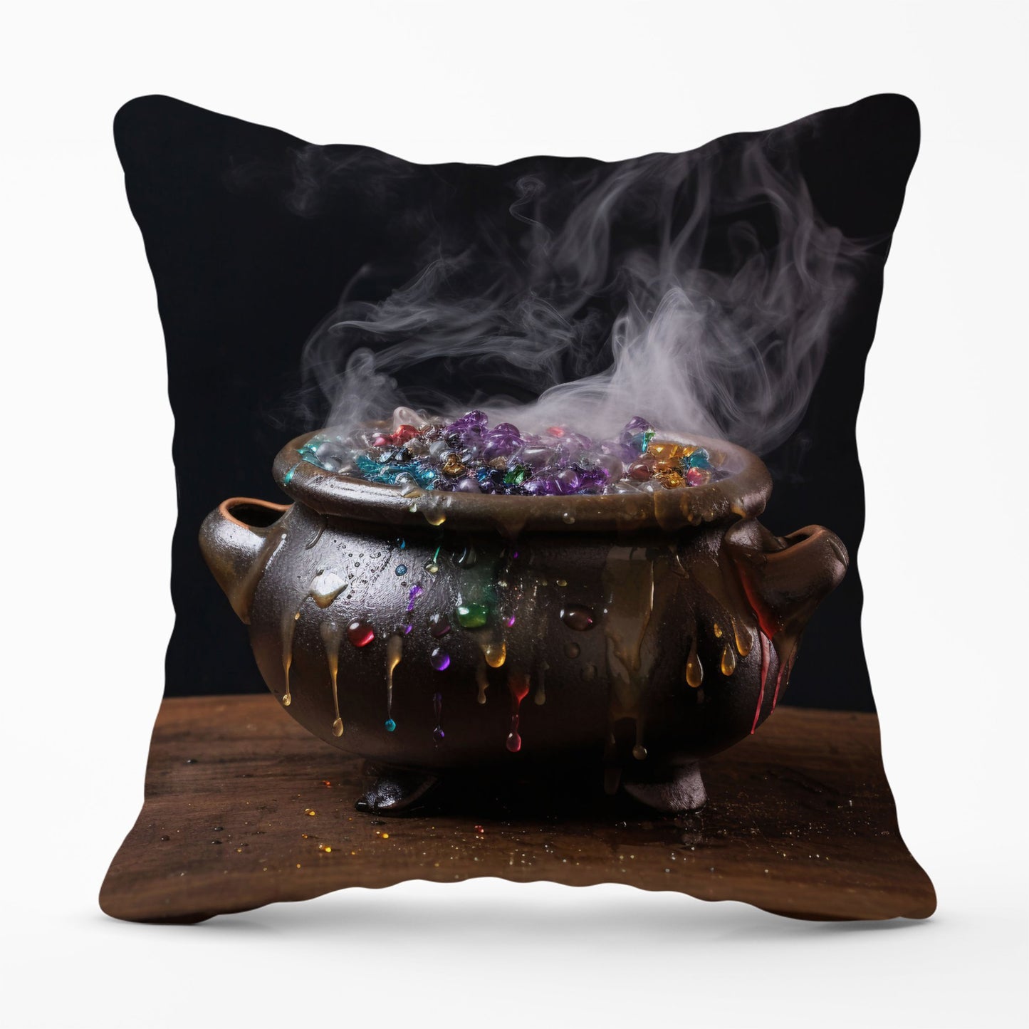 Contemporary Bubbling Cauldron Cushions