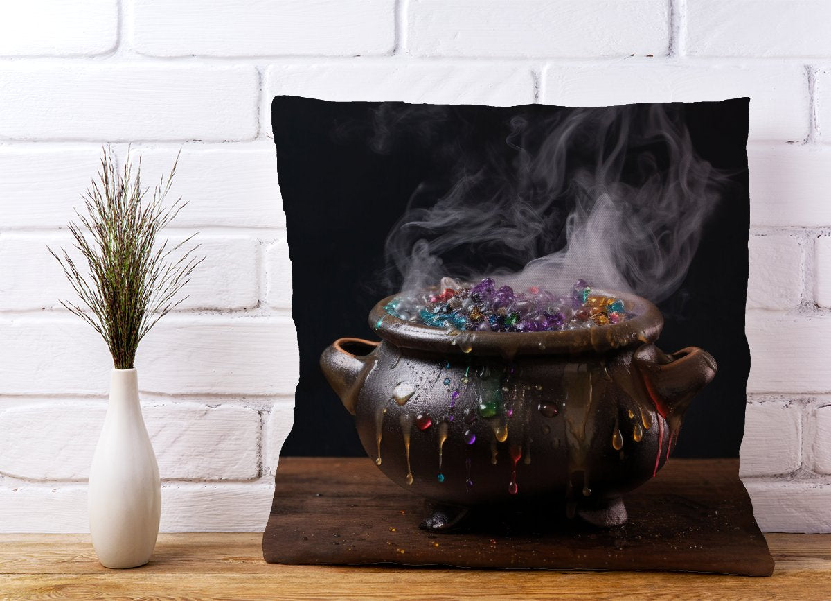 Contemporary Bubbling Cauldron Cushions