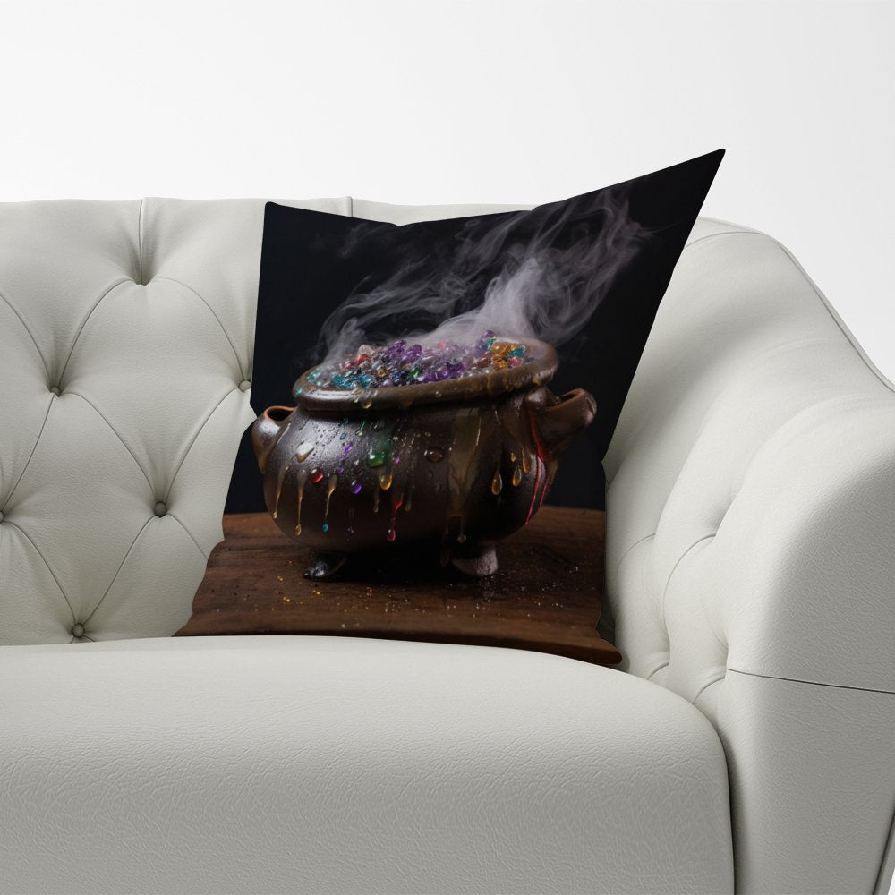 Contemporary Bubbling Cauldron Cushions