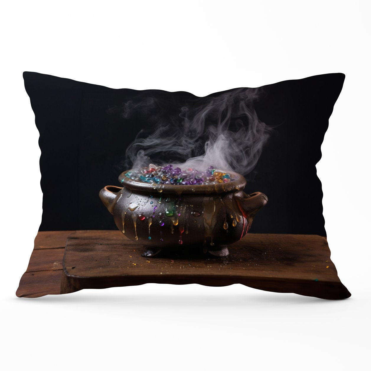 Contemporary Bubbling Cauldron Cushions