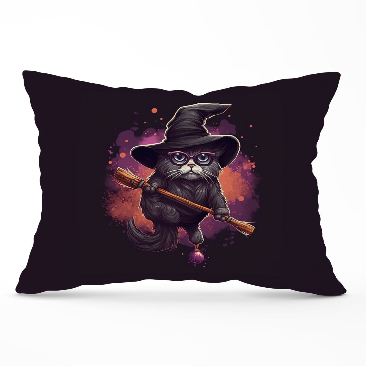 Cat And A Broom Cushions