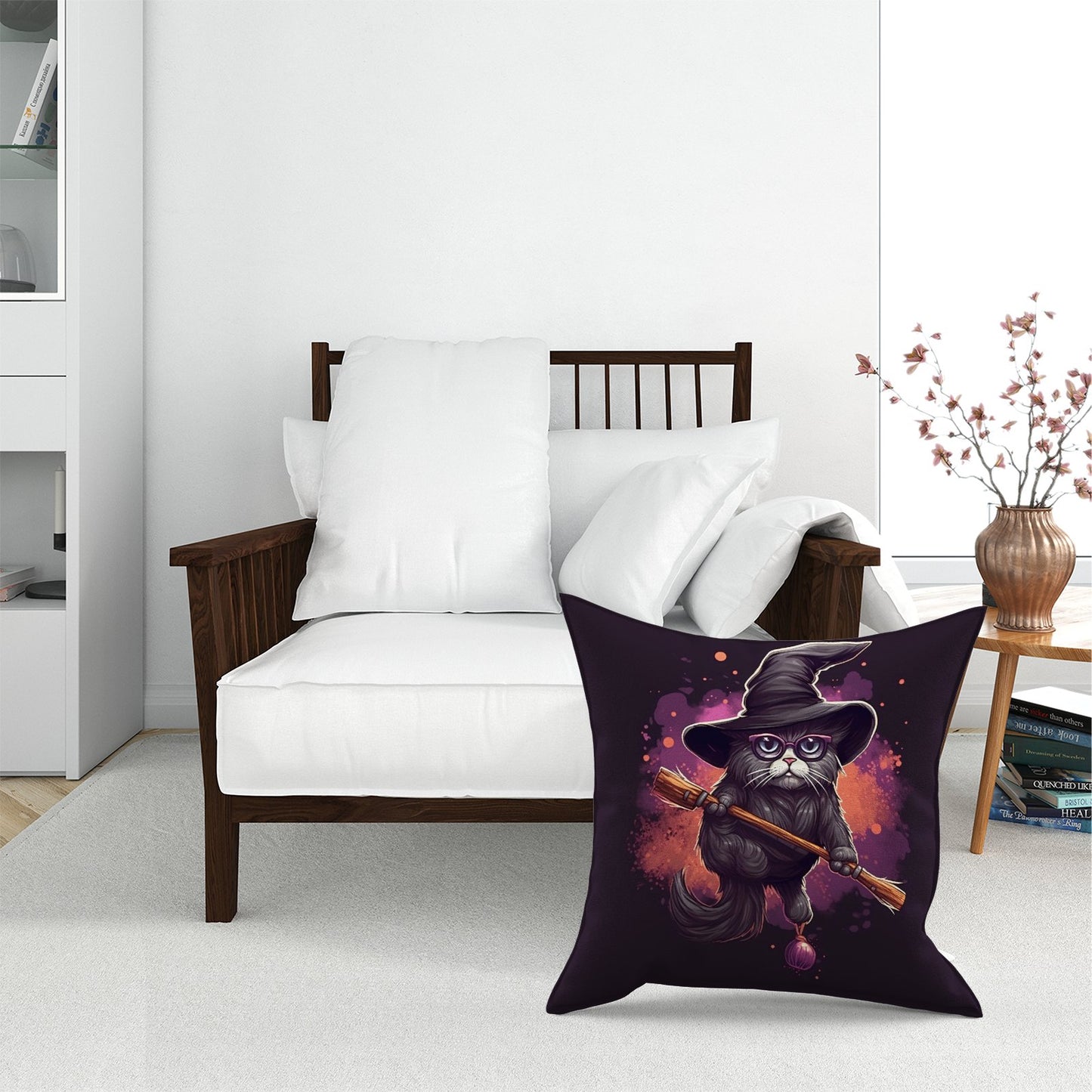 Cat And A Broom Pet Bed