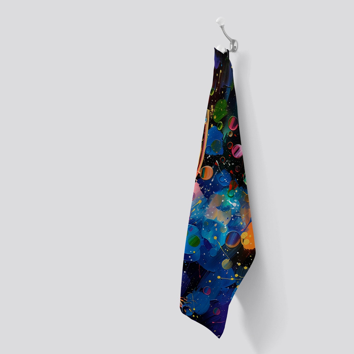 Splashart Champagne Flutes Tea Towel