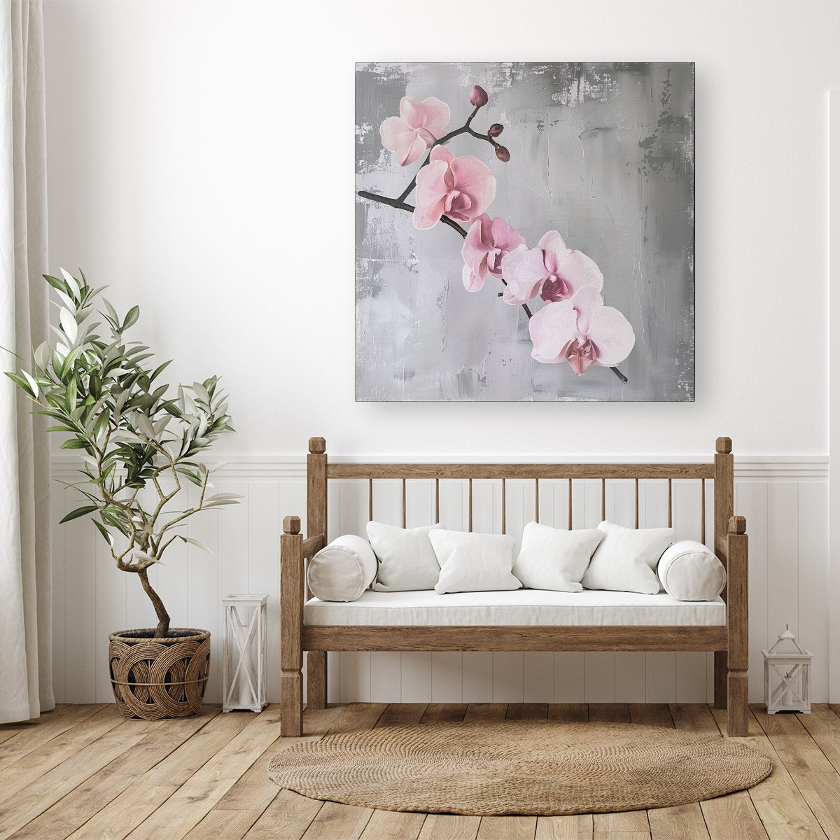 Blossom On A Branch Canvas