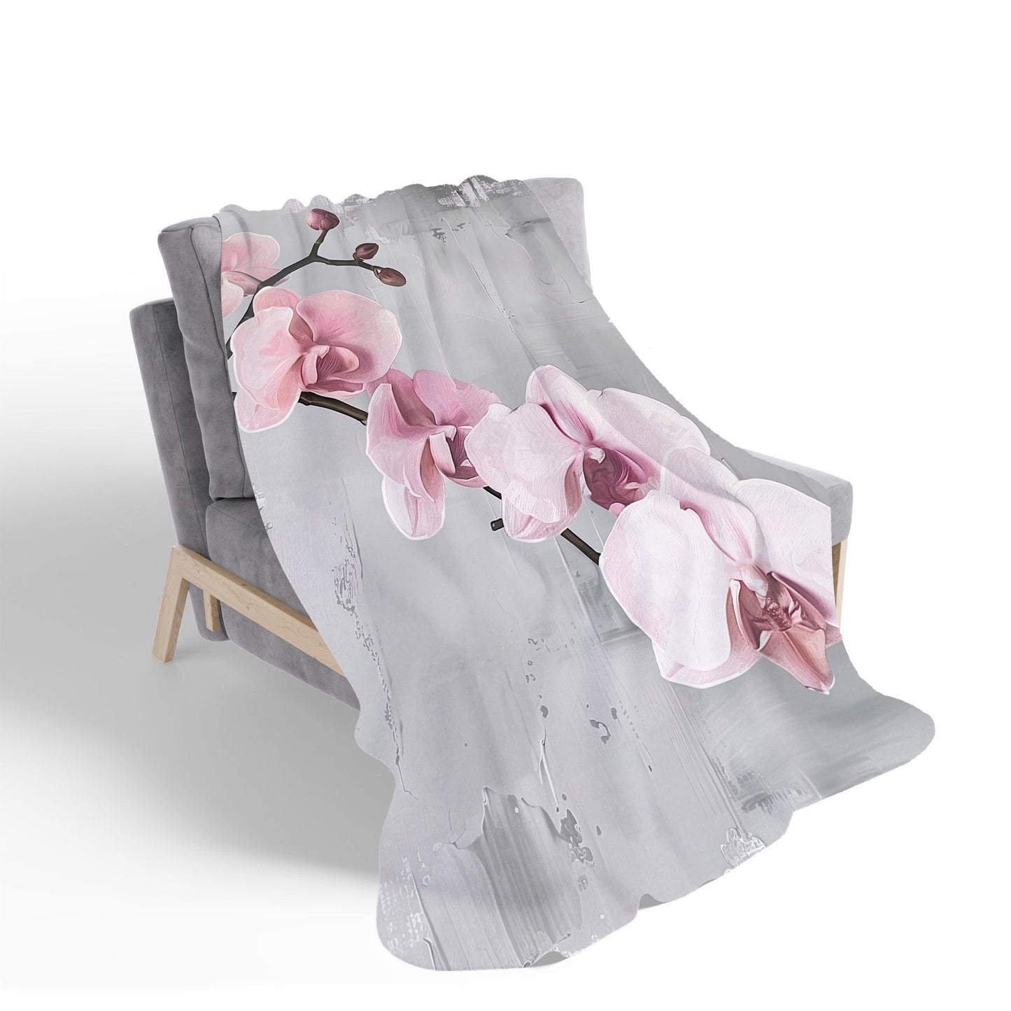 Blossom On A Branch Sherpa Blanket