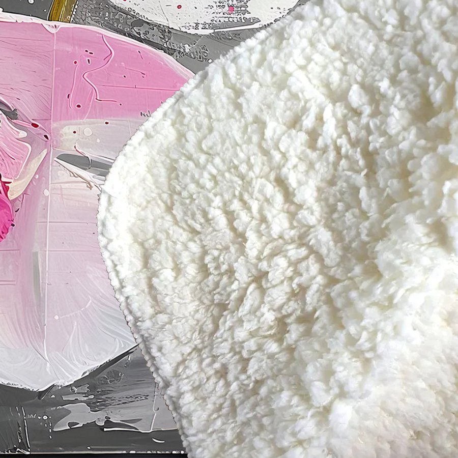 Pink Orchids Splashart Sherpa Blanket