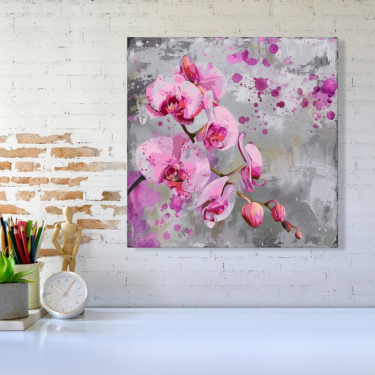 Orchids Splashart Canvas