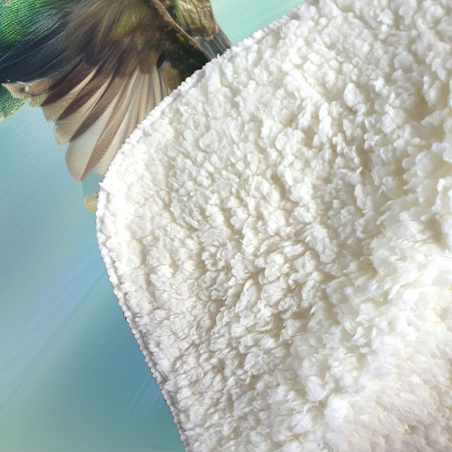 Hummingbird In A Beautiful Sky Sherpa Blanket
