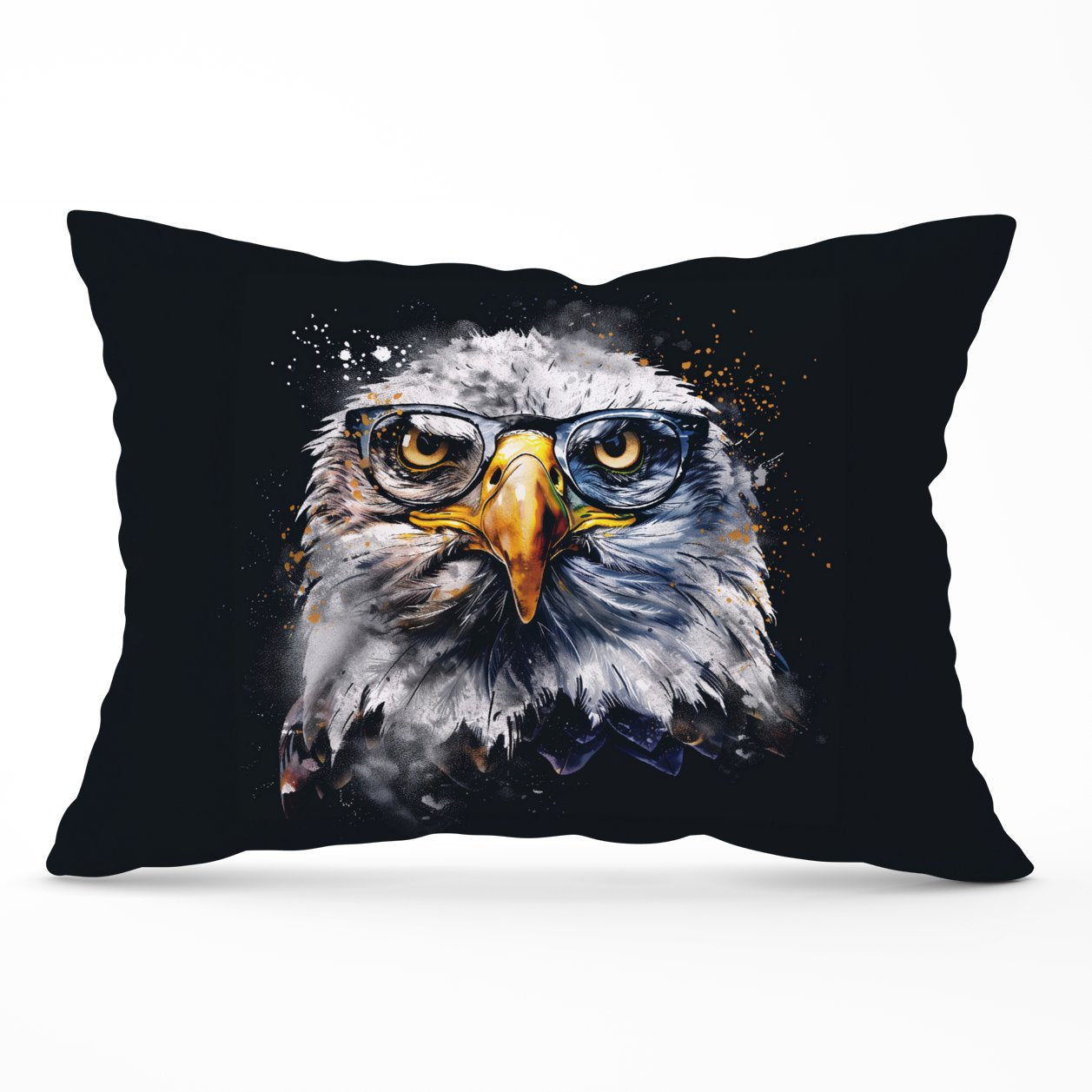 Eagle In Glasses Splashart Cushions