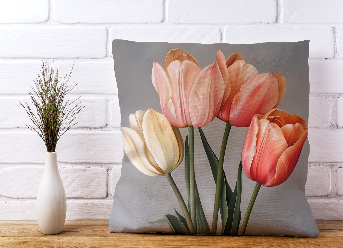 Spring Tulips Cushions