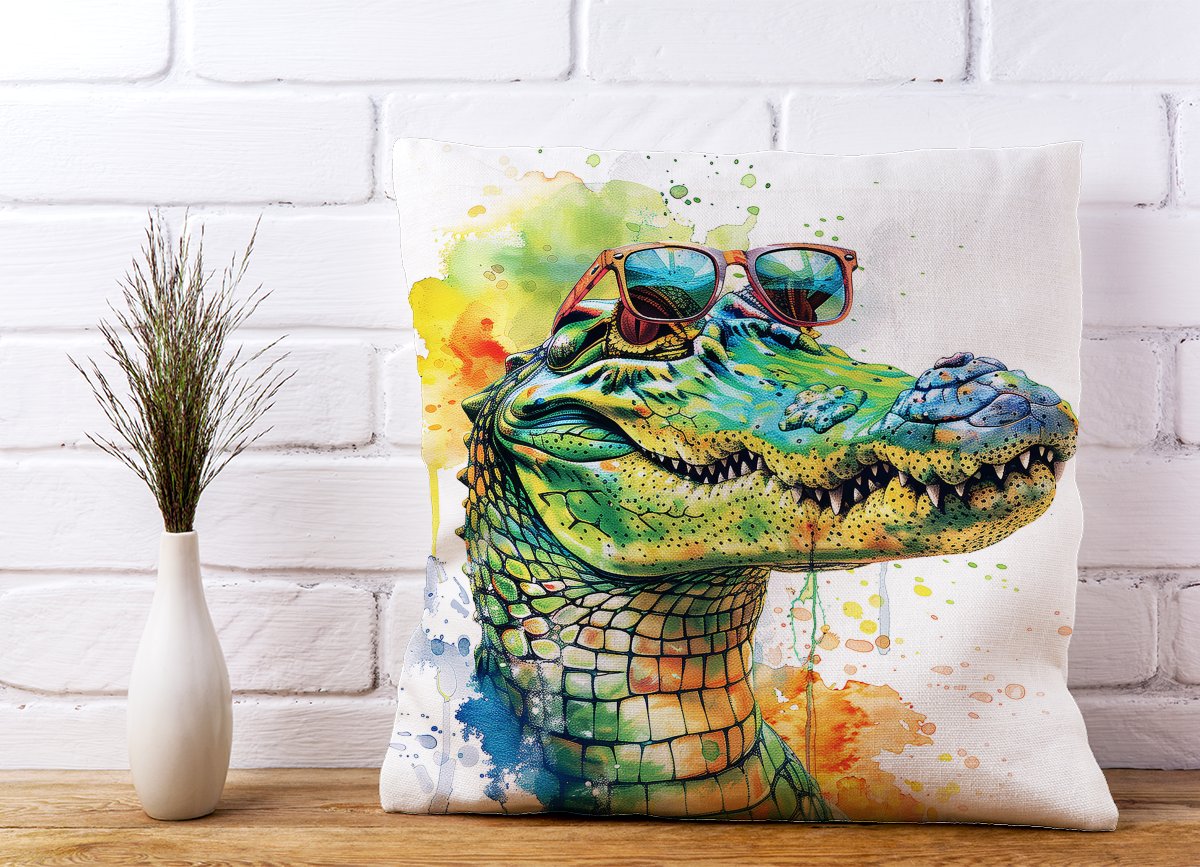 Cool Crocodile Cushions