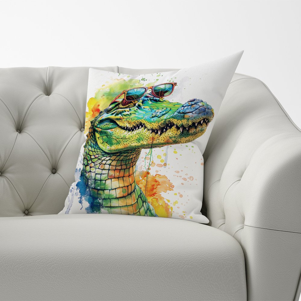 Cool Crocodile Cushions