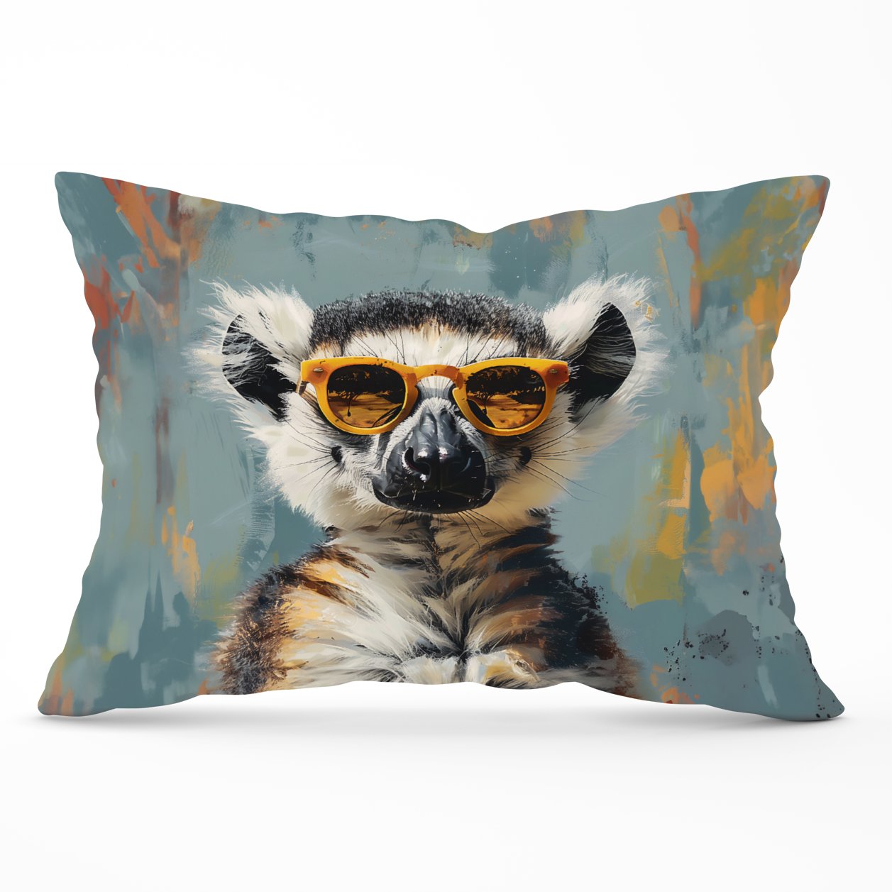 Lemur In Glasses Cushions