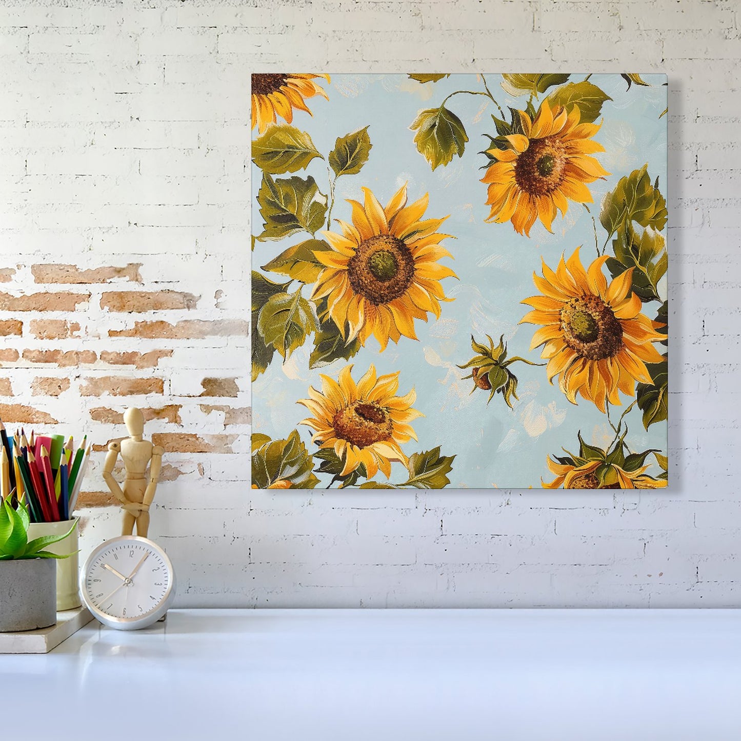 Summer Sunflowers Canvas