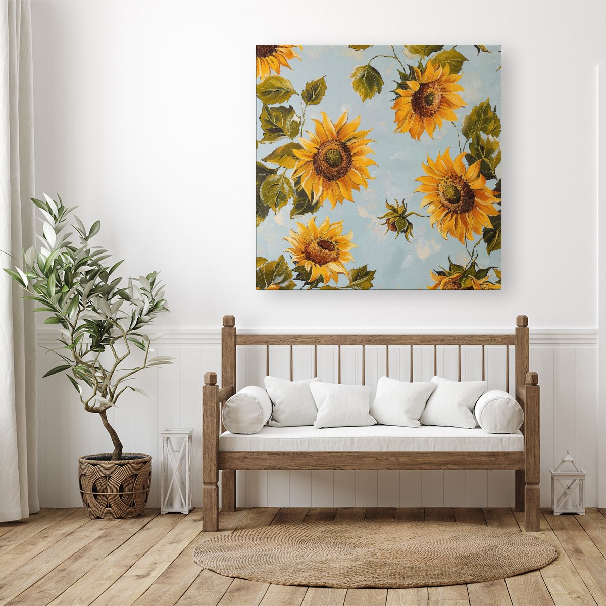 Summer Sunflowers Canvas