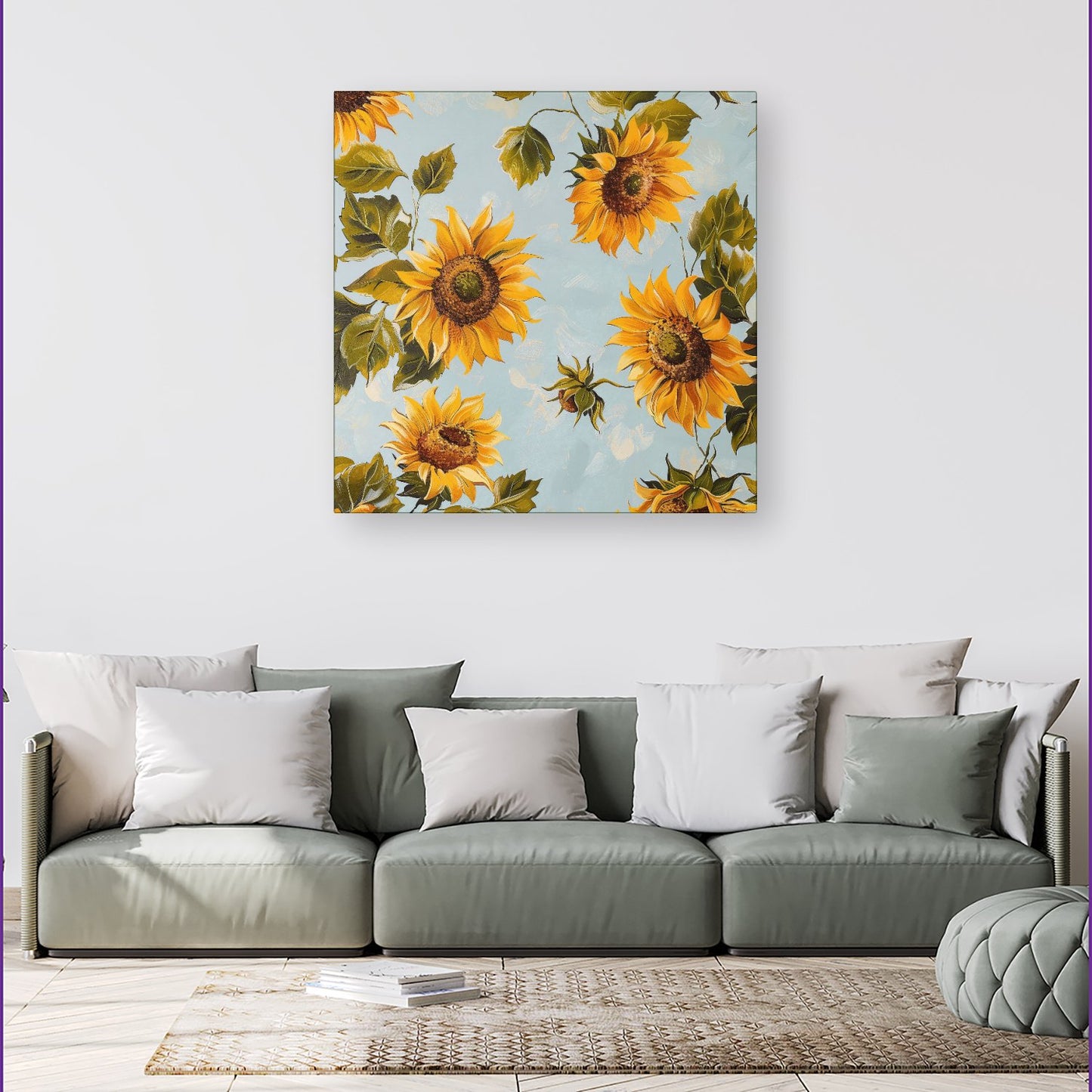 Summer Sunflowers Canvas