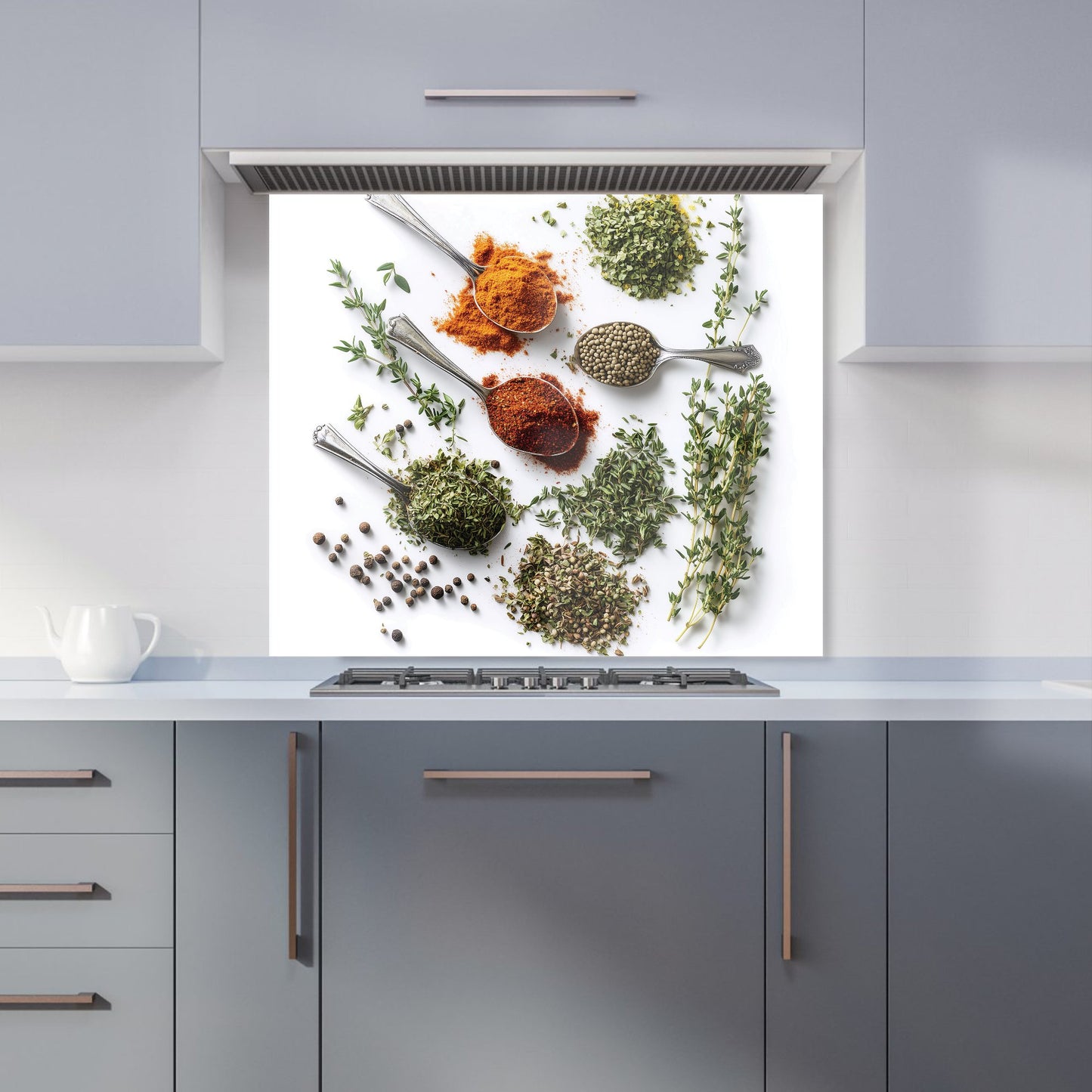 Herbal Essence in Spoons Kitchen Splashback