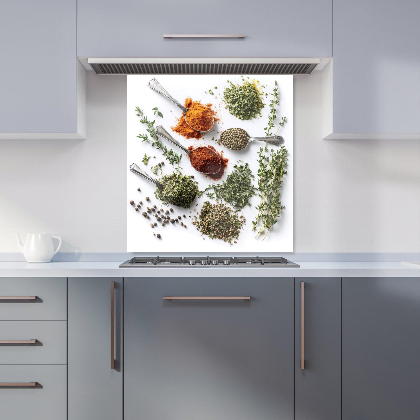 Herbal Essence in Spoons Kitchen Splashback