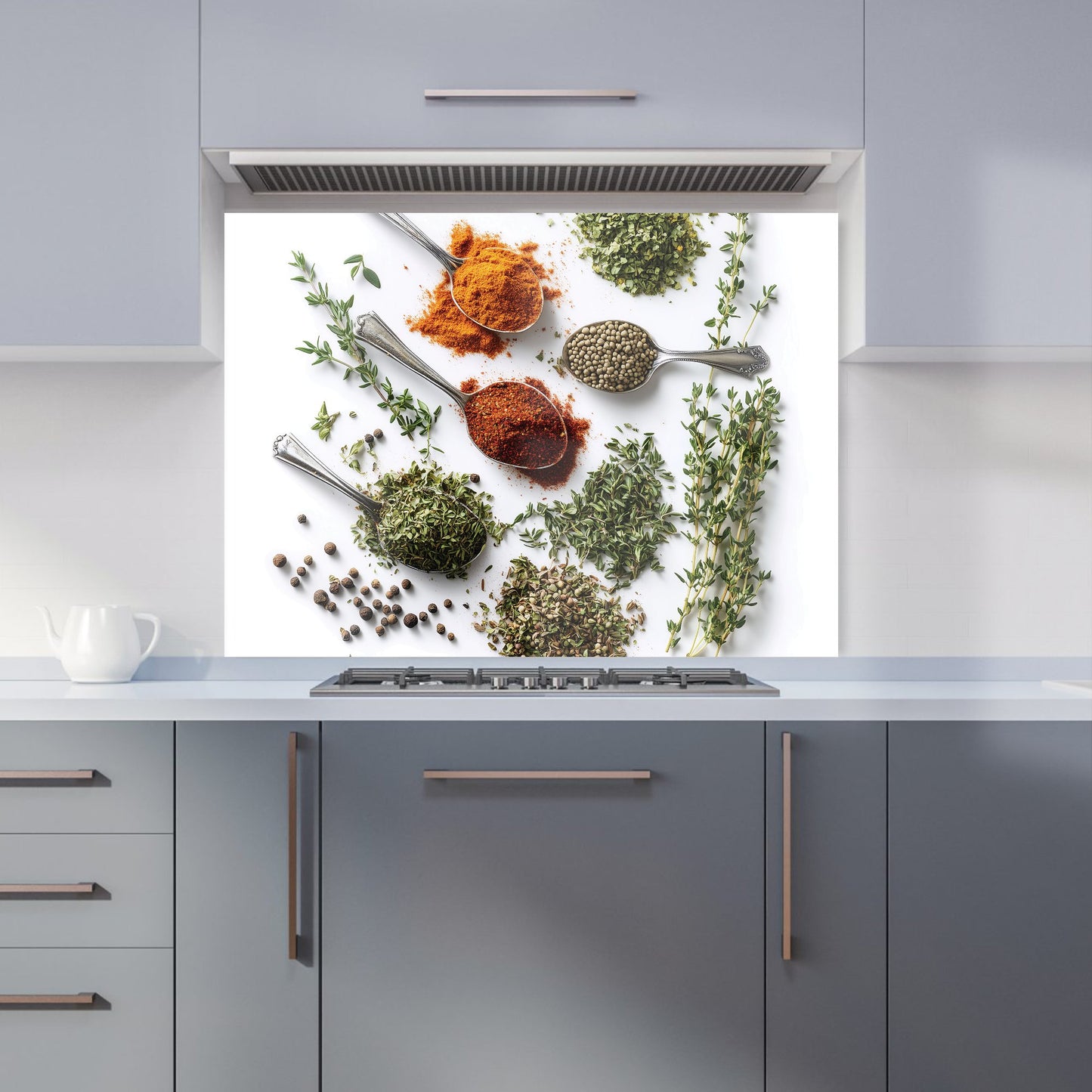 Herbal Essence in Spoons Kitchen Splashback