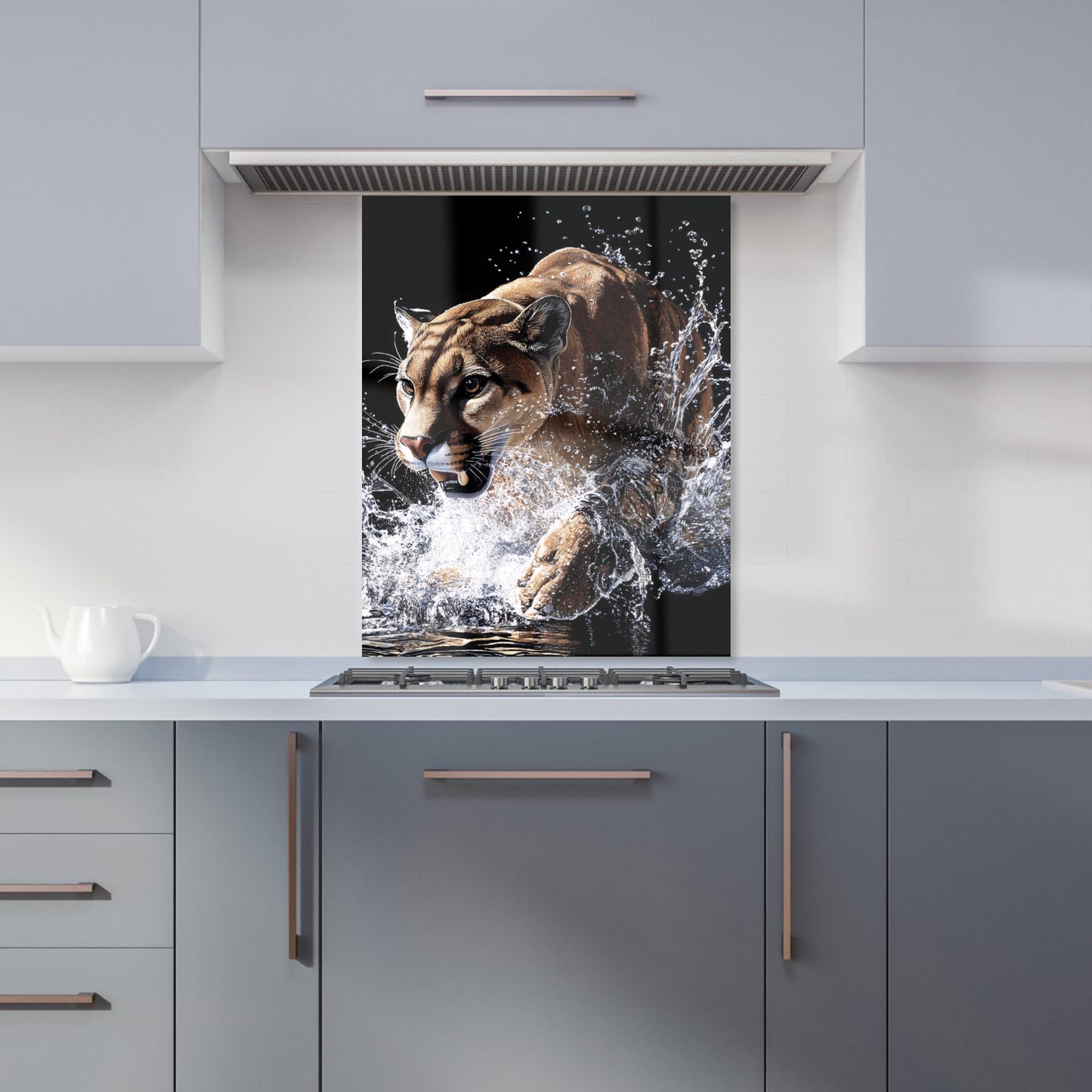 Puma's Determined Splash Kitchen Splashback