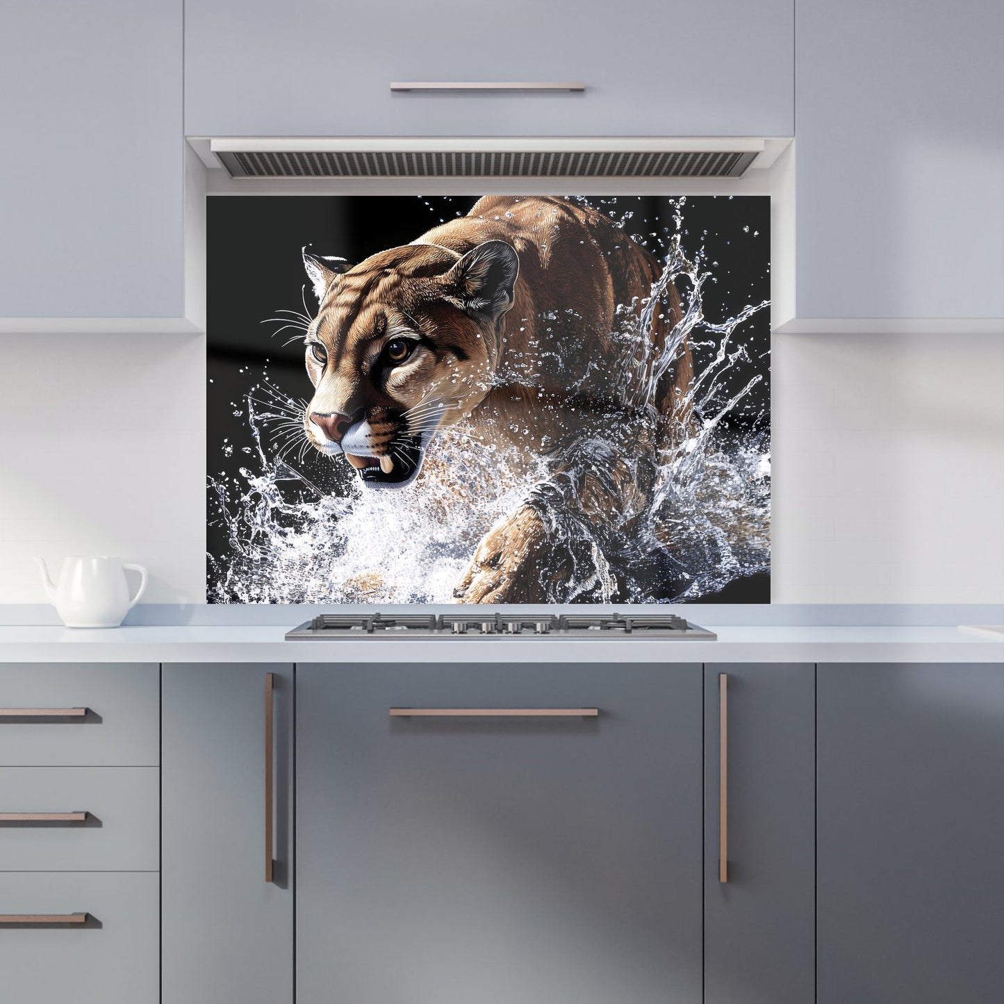 Puma's Determined Splash Kitchen Splashback