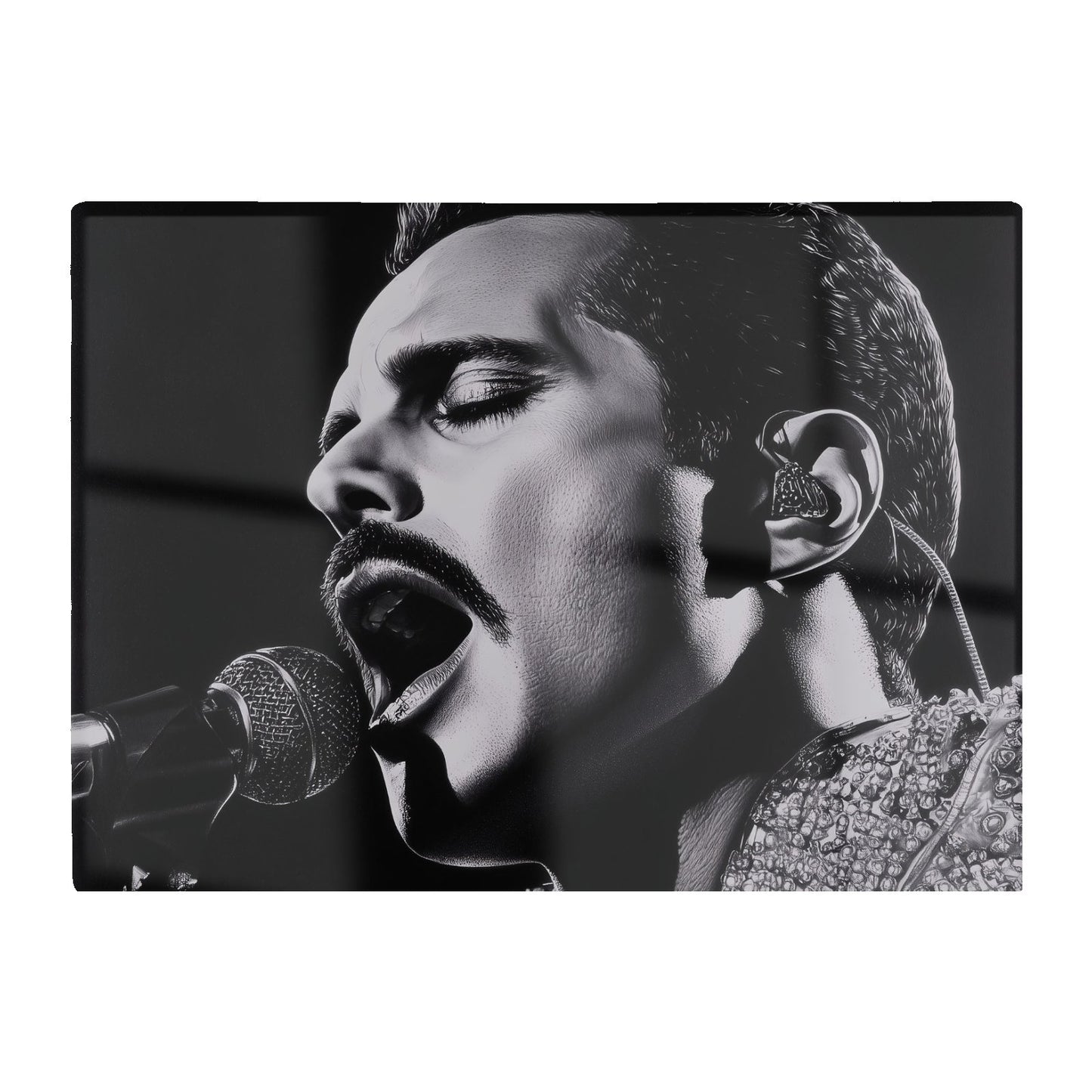 Spotlight On Freddie: A Captured Roar Chopping Board