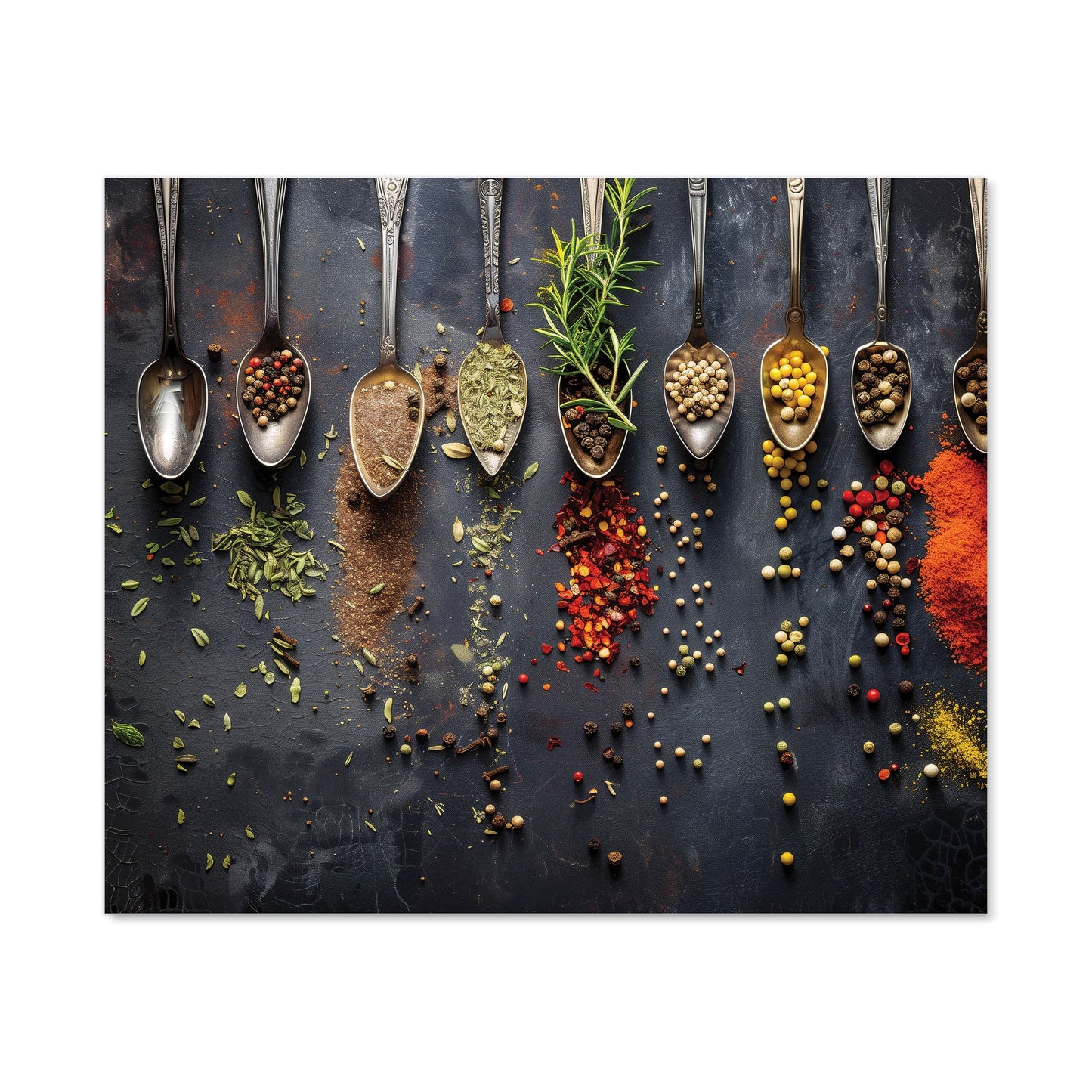 Aromatic Ensemble: Spice Medley Kitchen Splashback