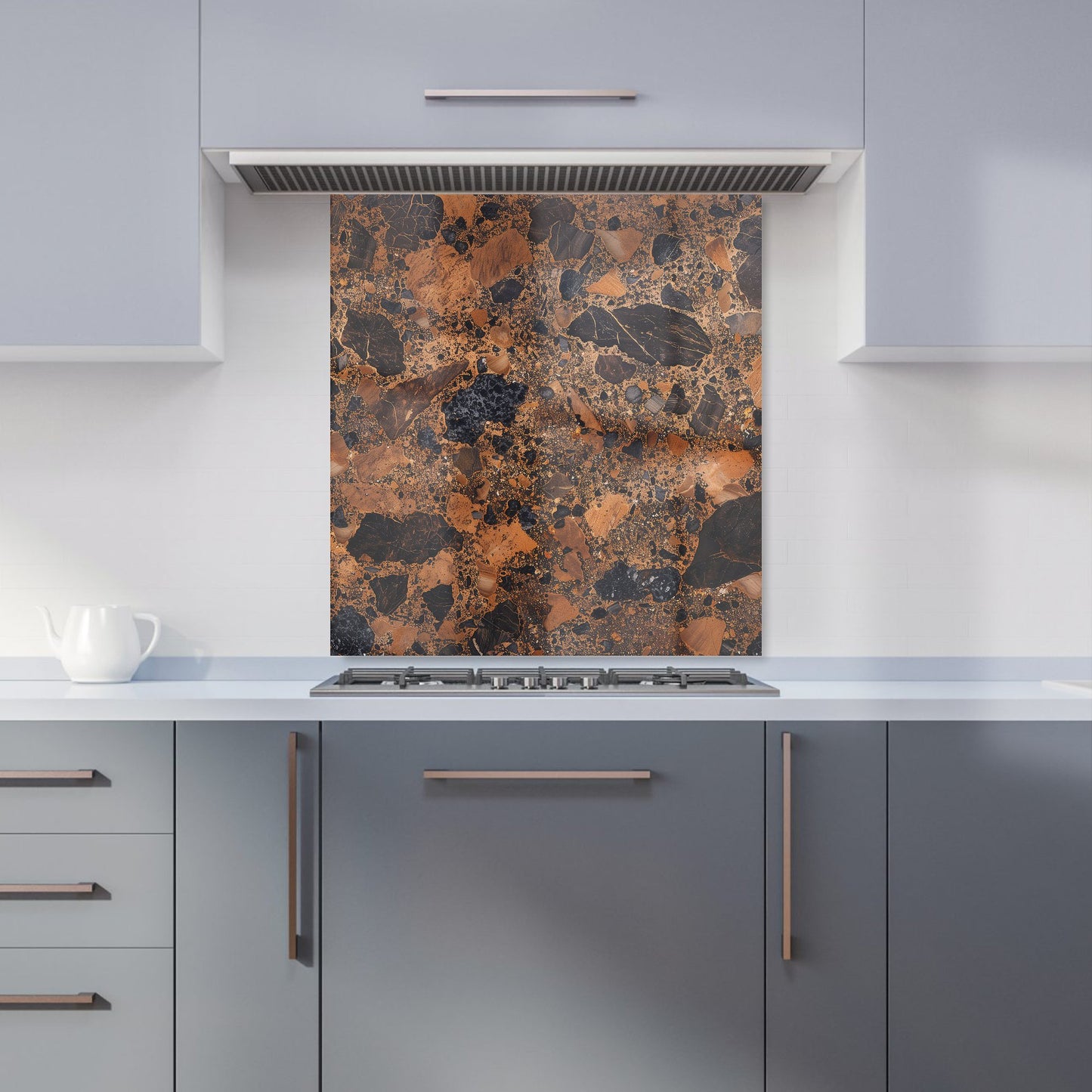 Coopers Quartz Effect Kitchen Splashback