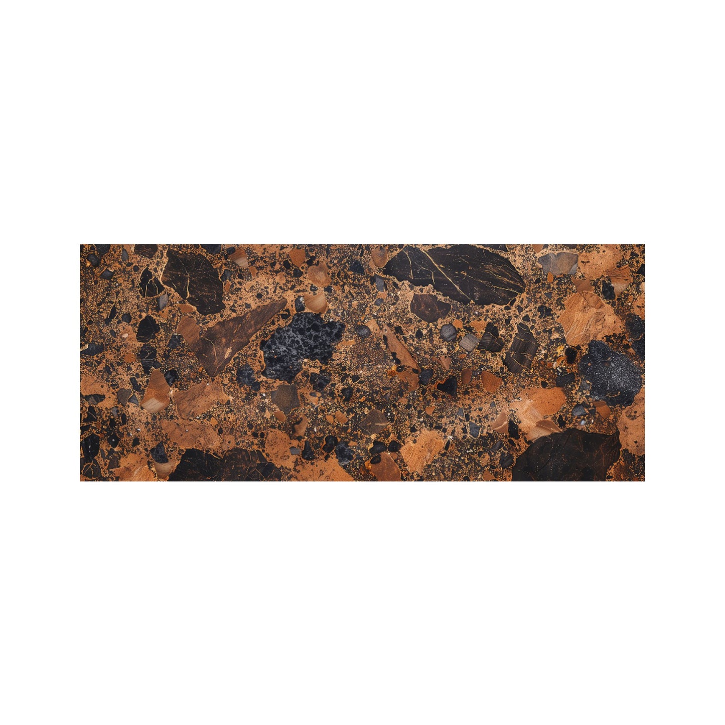Coopers Quartz Effect Glass Bathroom Splashback