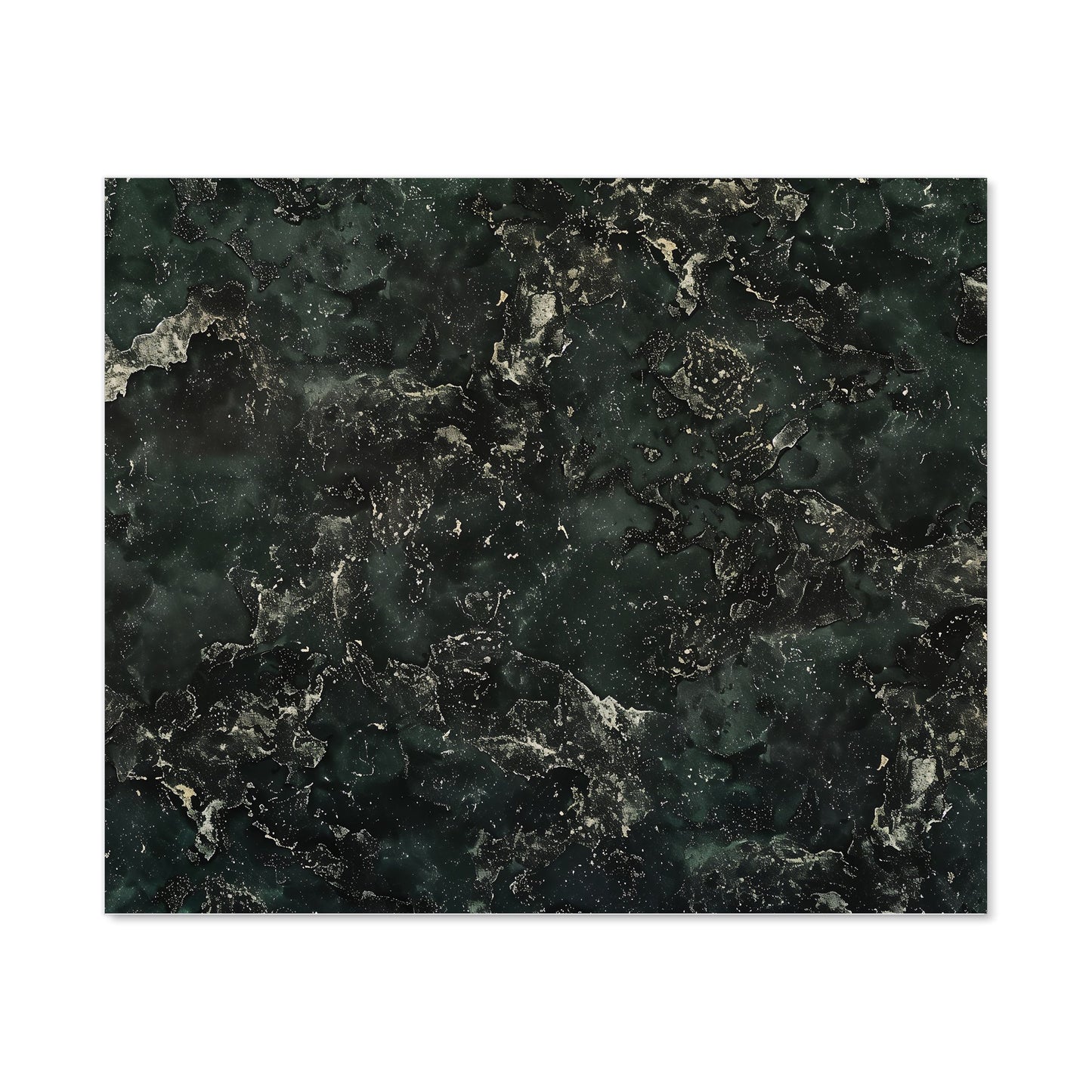 Shabby Green Quartz Effect Kitchen Splashback