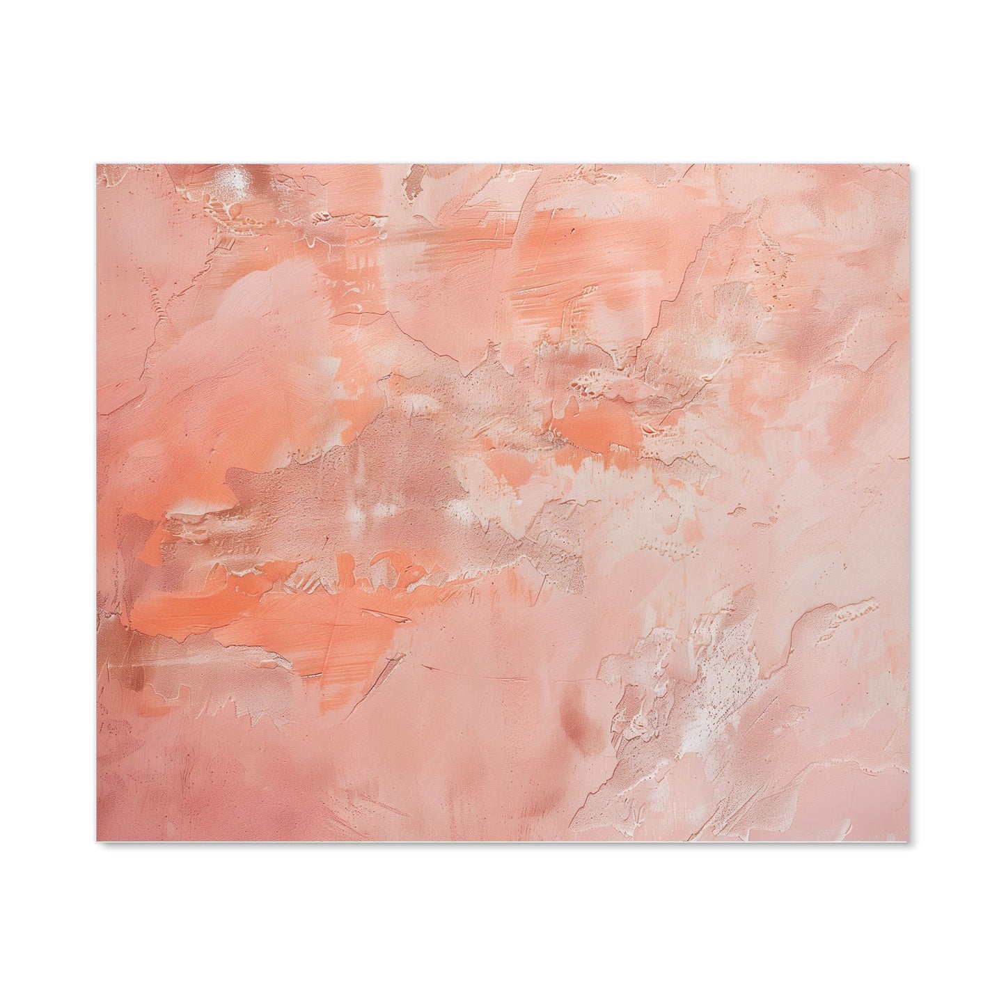 Pink Grunge Effect Kitchen Splashback