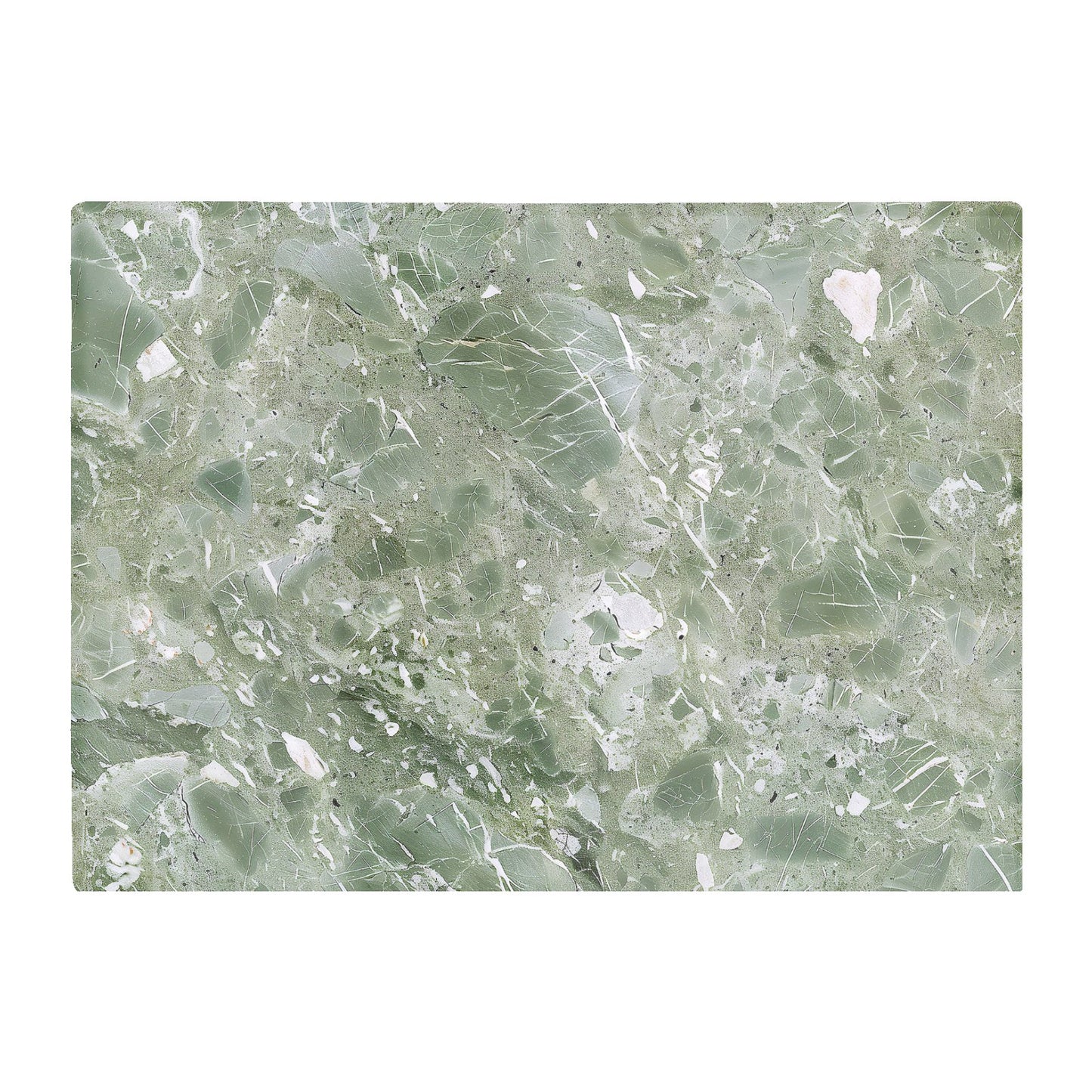 Polished Sage Green Quartz Effect Chopping Board