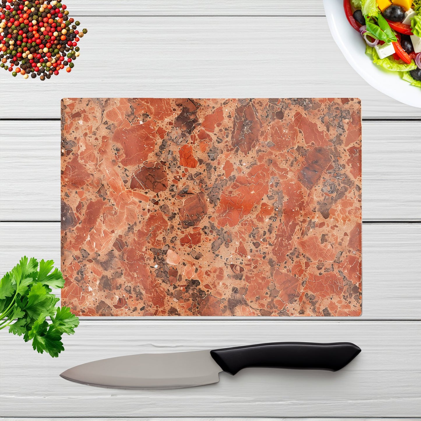 Authentic Terracotta Quartz Effect Chopping Board