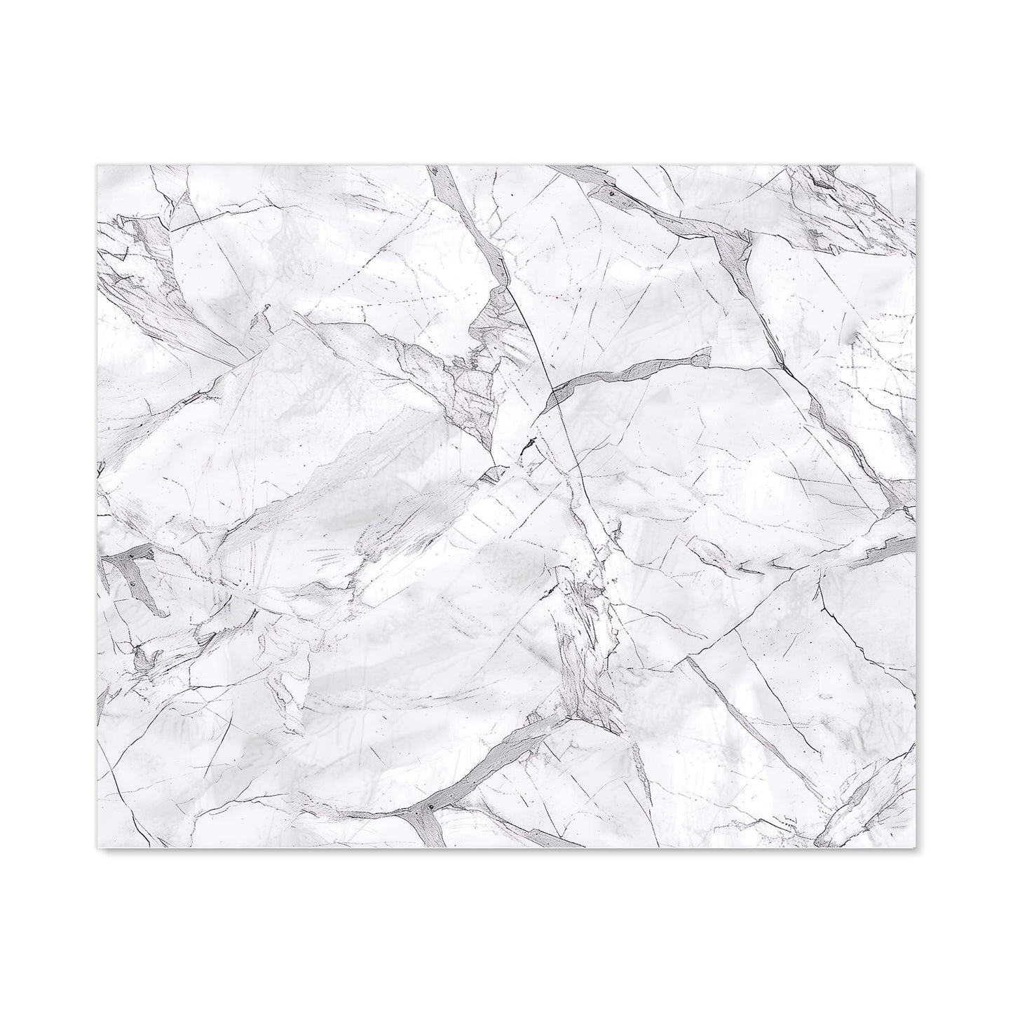 Light Grey Marble Effect Kitchen Splashback
