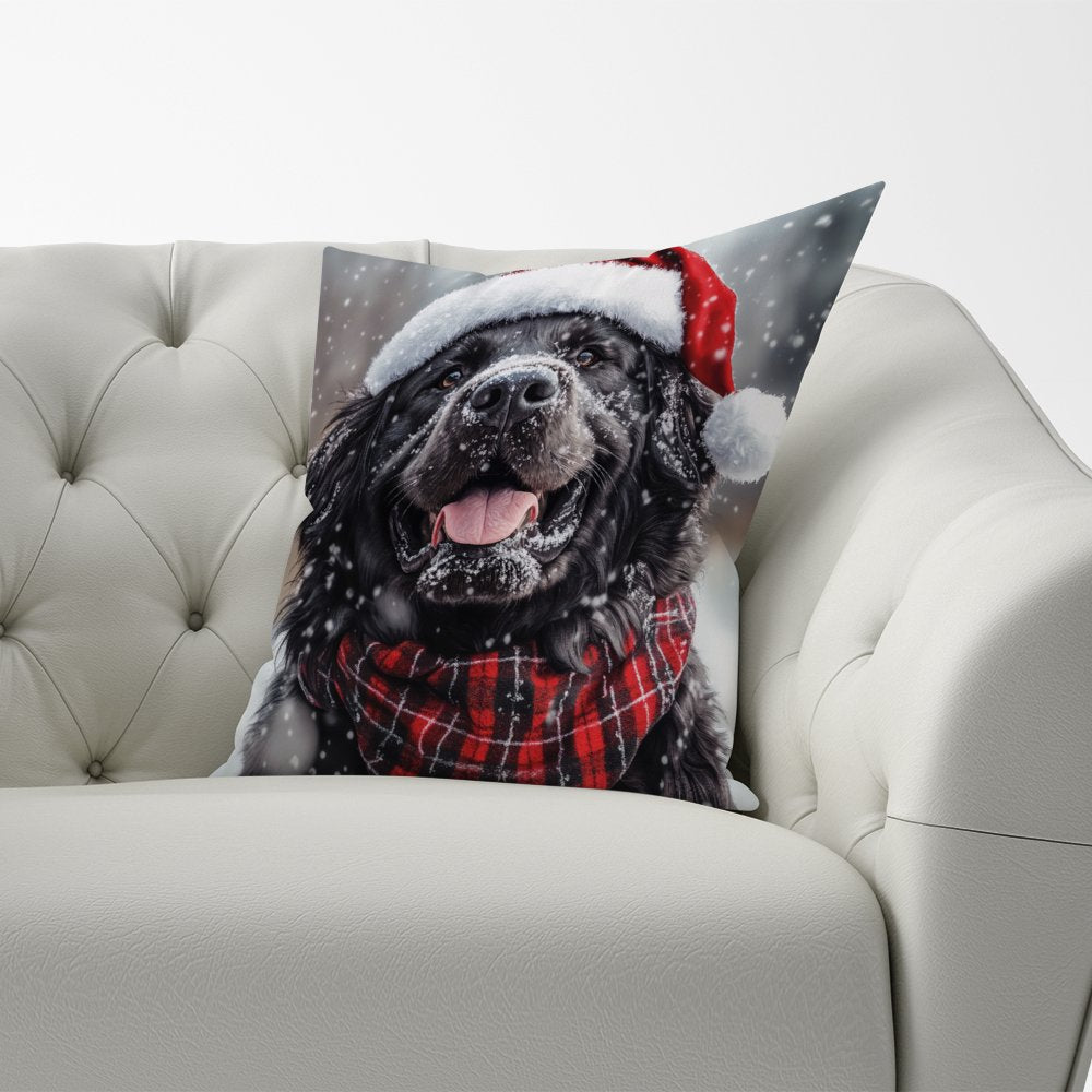 Christmas Newfoundland Cushion